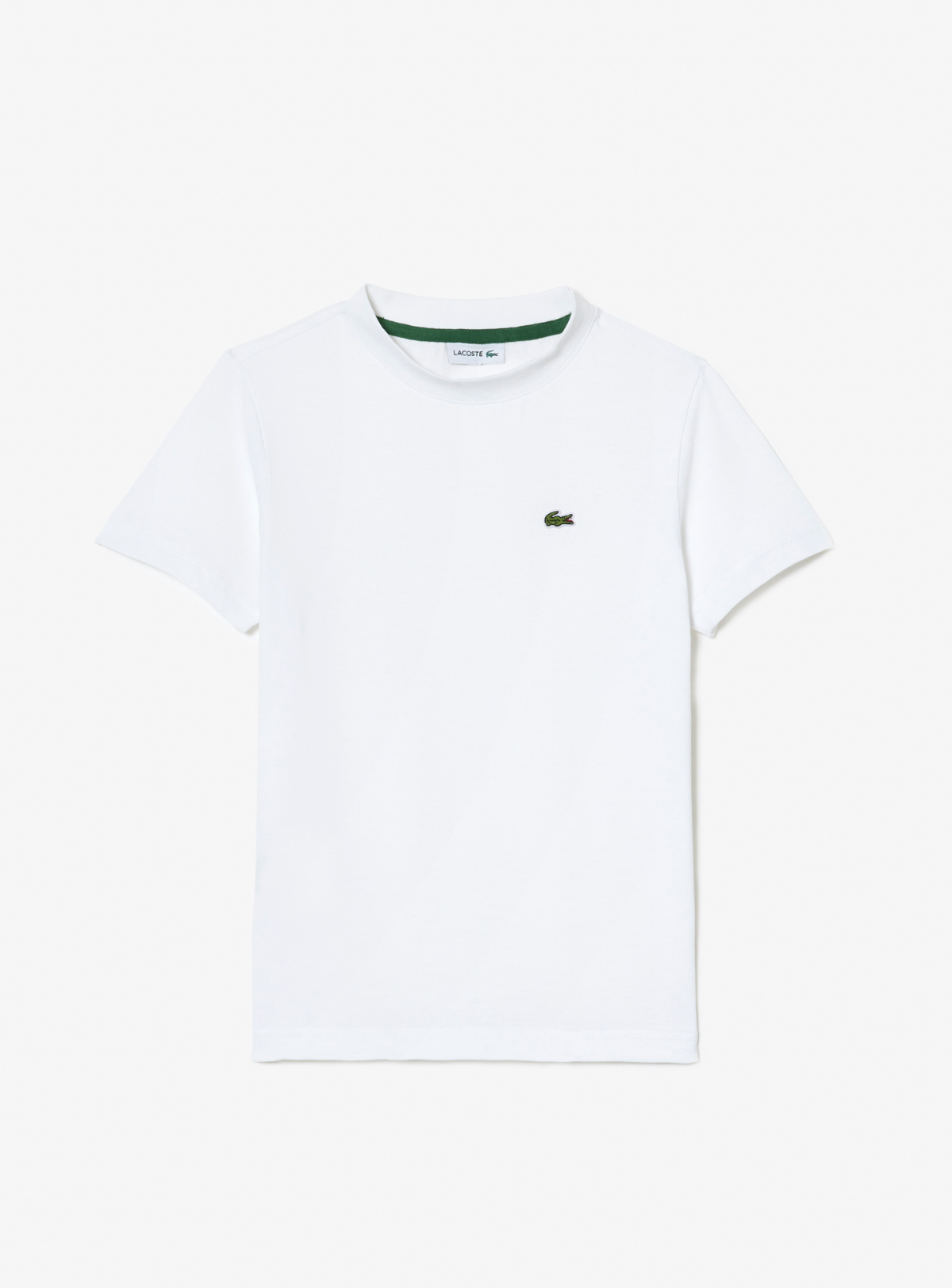 Lacoste T-Shirt - Kids' Plain Cotton - White 001 - TJ1122