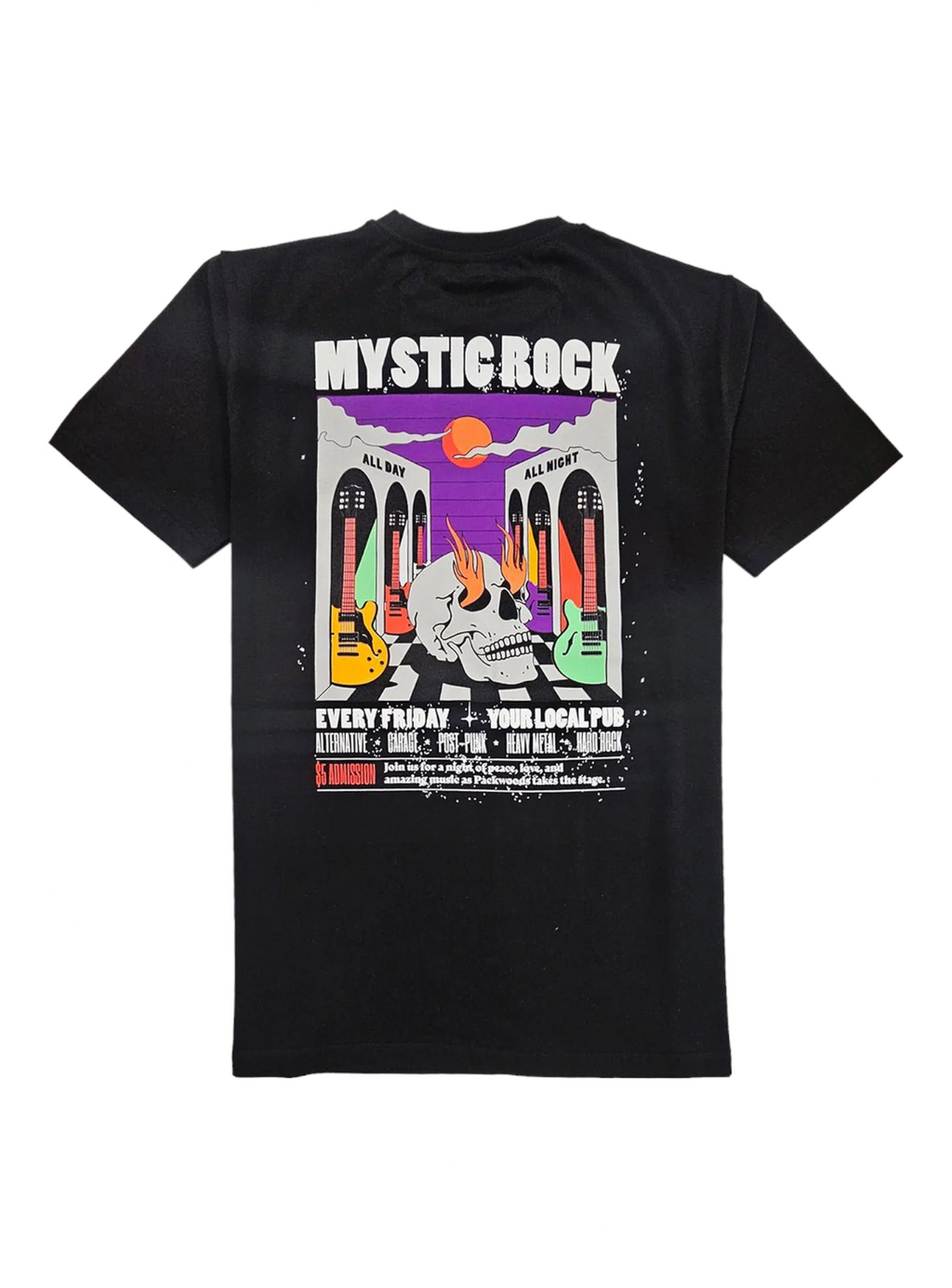 Packwood T-Shirt - Mystic Rock - Black