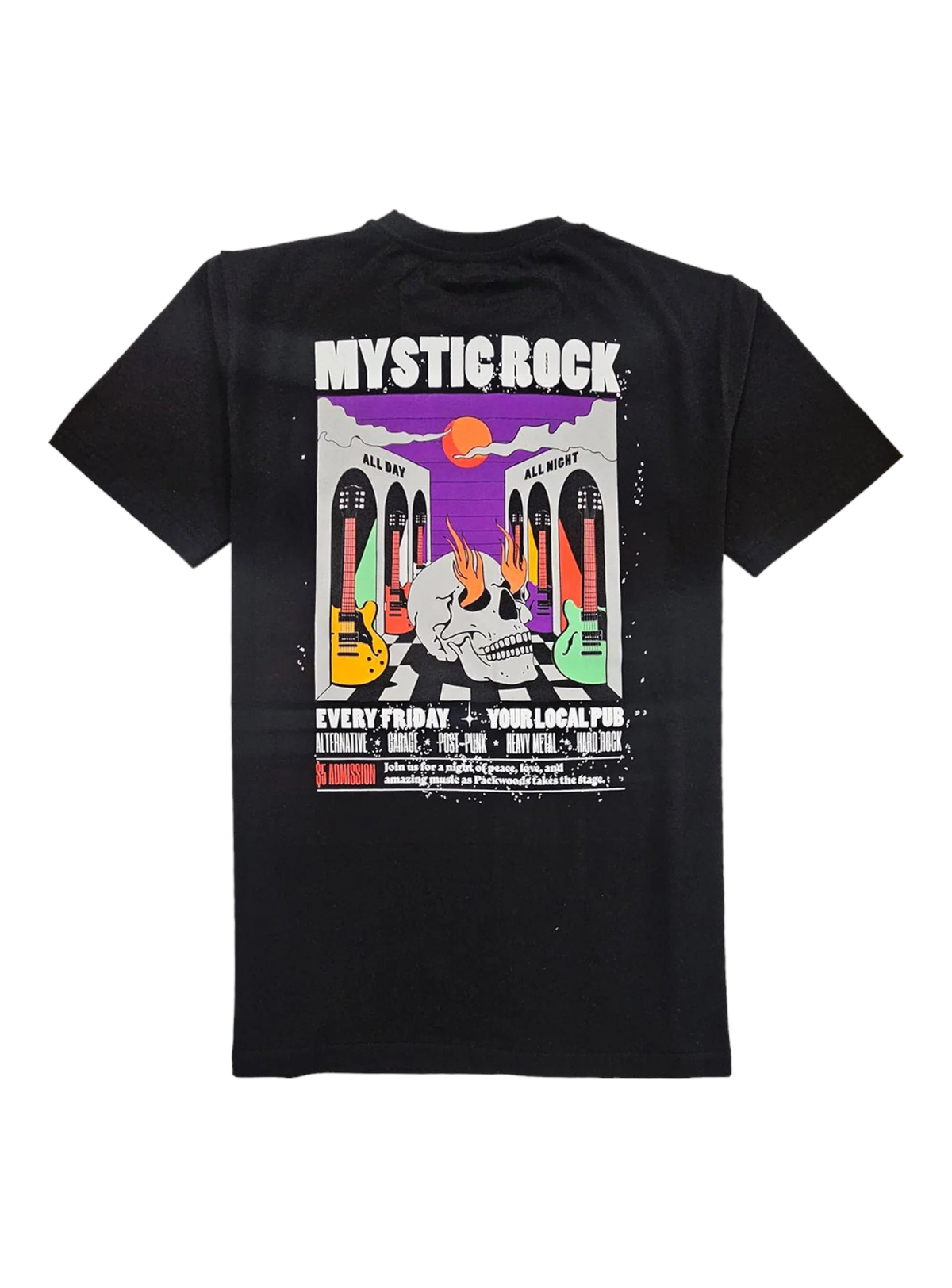 Packwood T-Shirt - Mystic Rock - Black