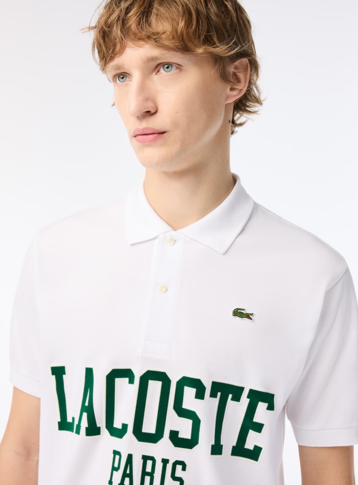 Lacoste Polo T-Shirt - Men's Branded Piqué Polo - White 011 - PH7419