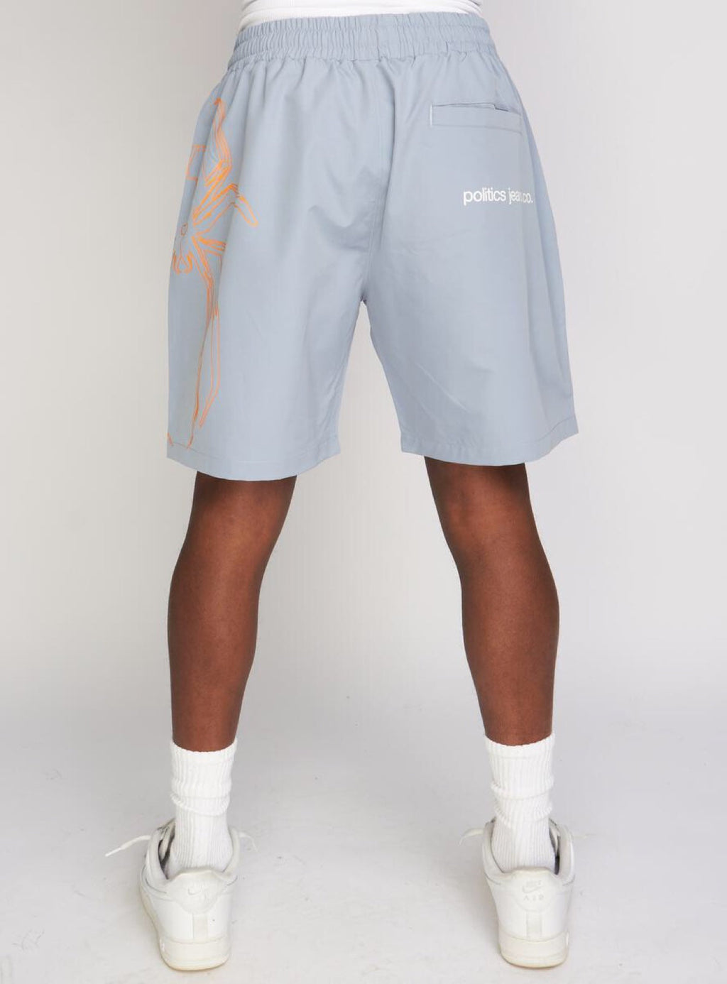 Politics Shorts - English - Blue - 375