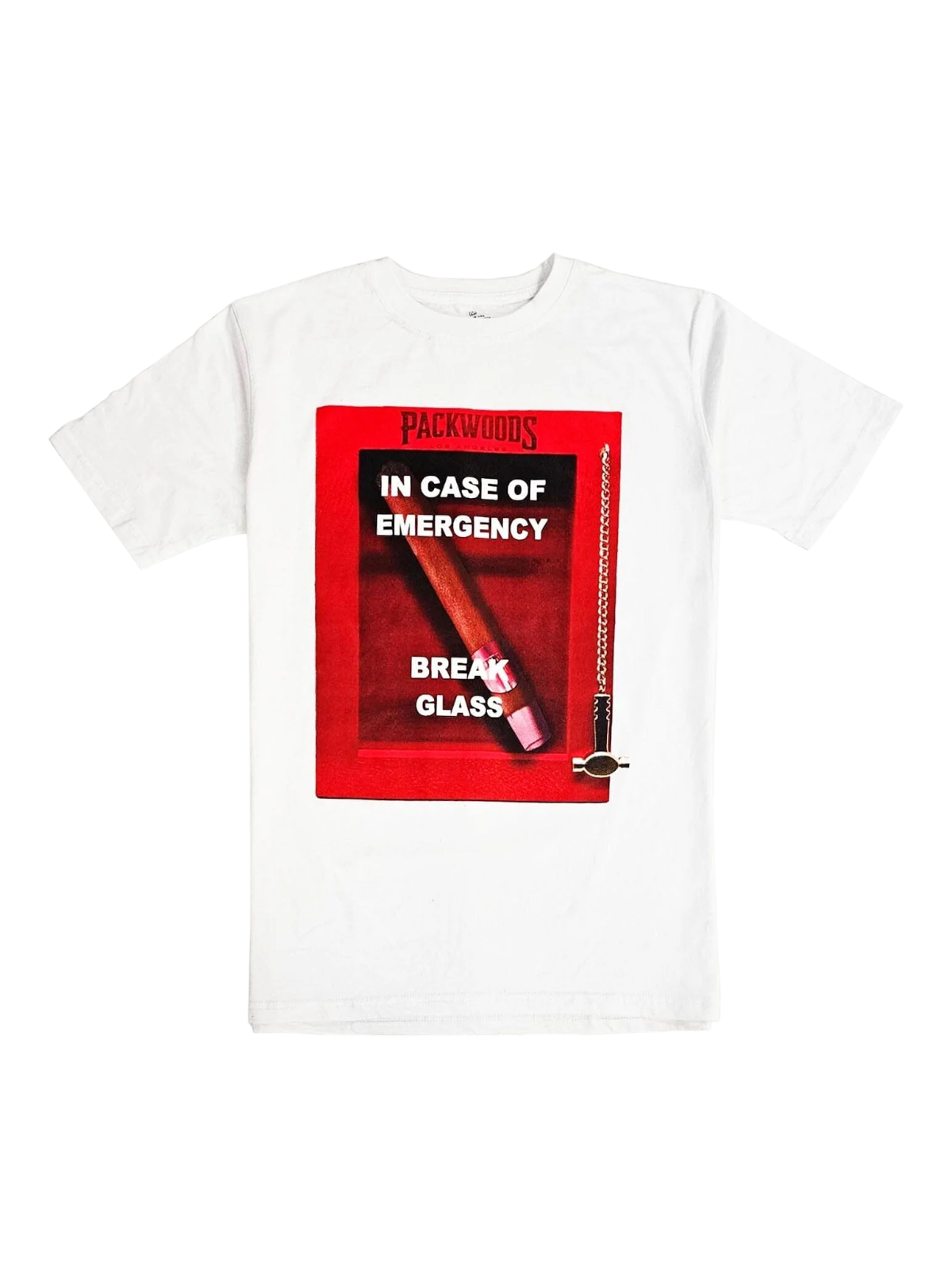 Packwood T-Shirt - In Case Of Emergency - White