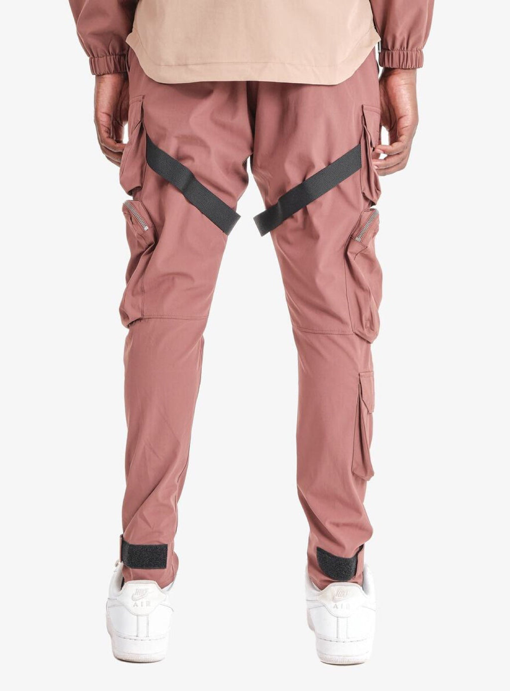 Life Code Track Pants - Utility Straps - Brown - 13P03