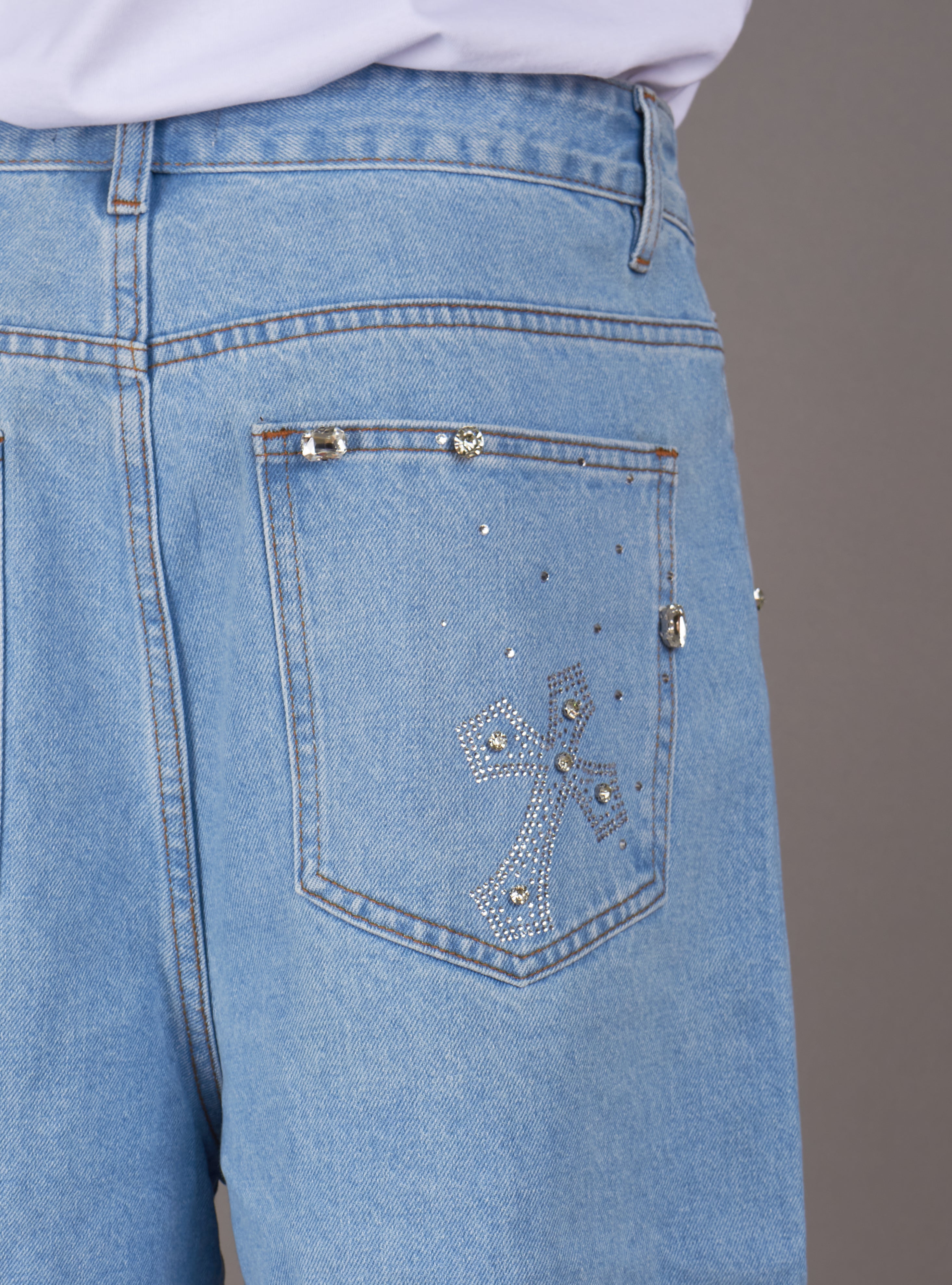 NME Shorts - Felix - Light Blue - 120