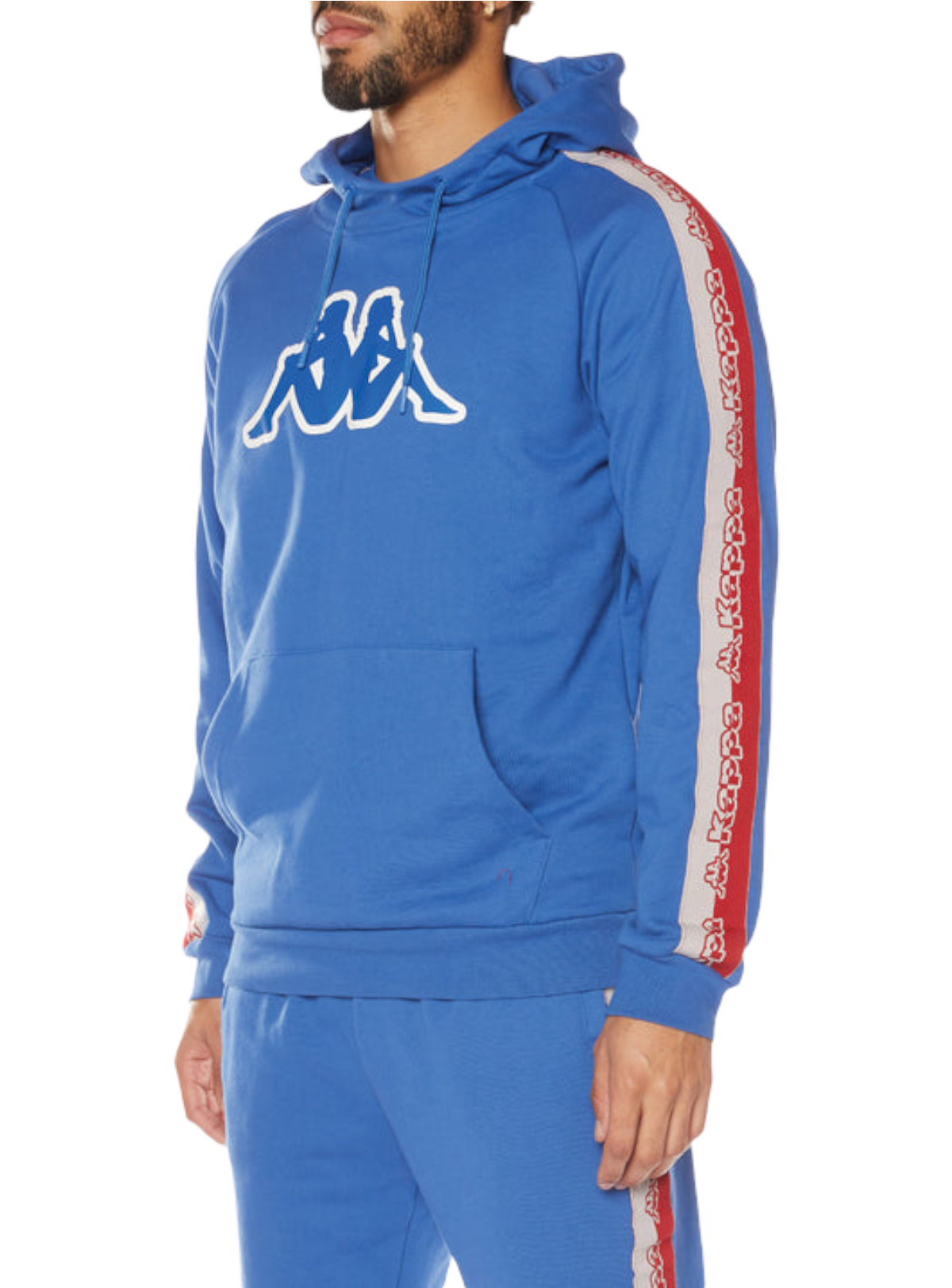 Kappa Sweatsuit - Logo Tape Dapet - Blue - 33194WW