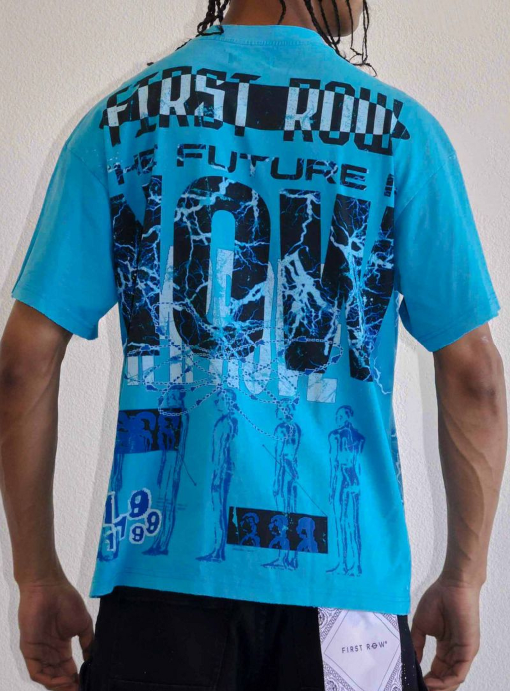 First Row T-Shirt - Radical Inteligence Evolution - Blue - FRT2135
