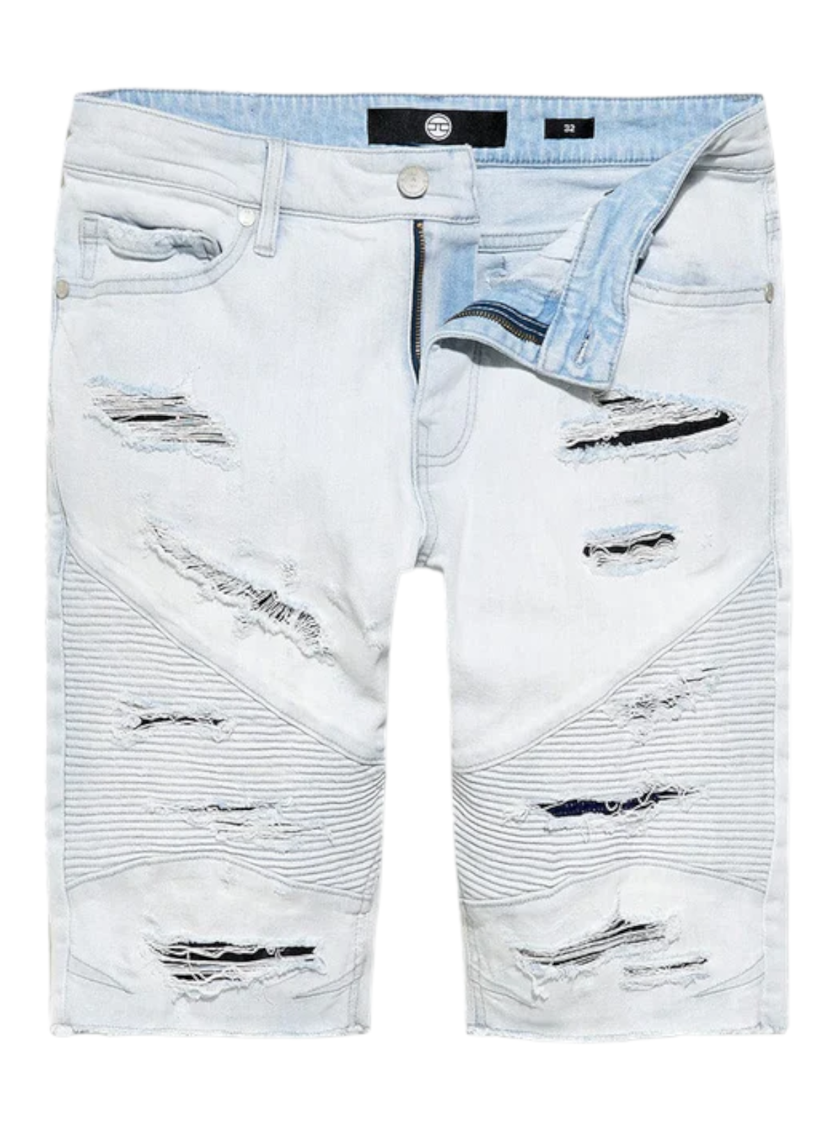 Jordan Craig Shorts - Moto Shredded - Iced White - J3193S