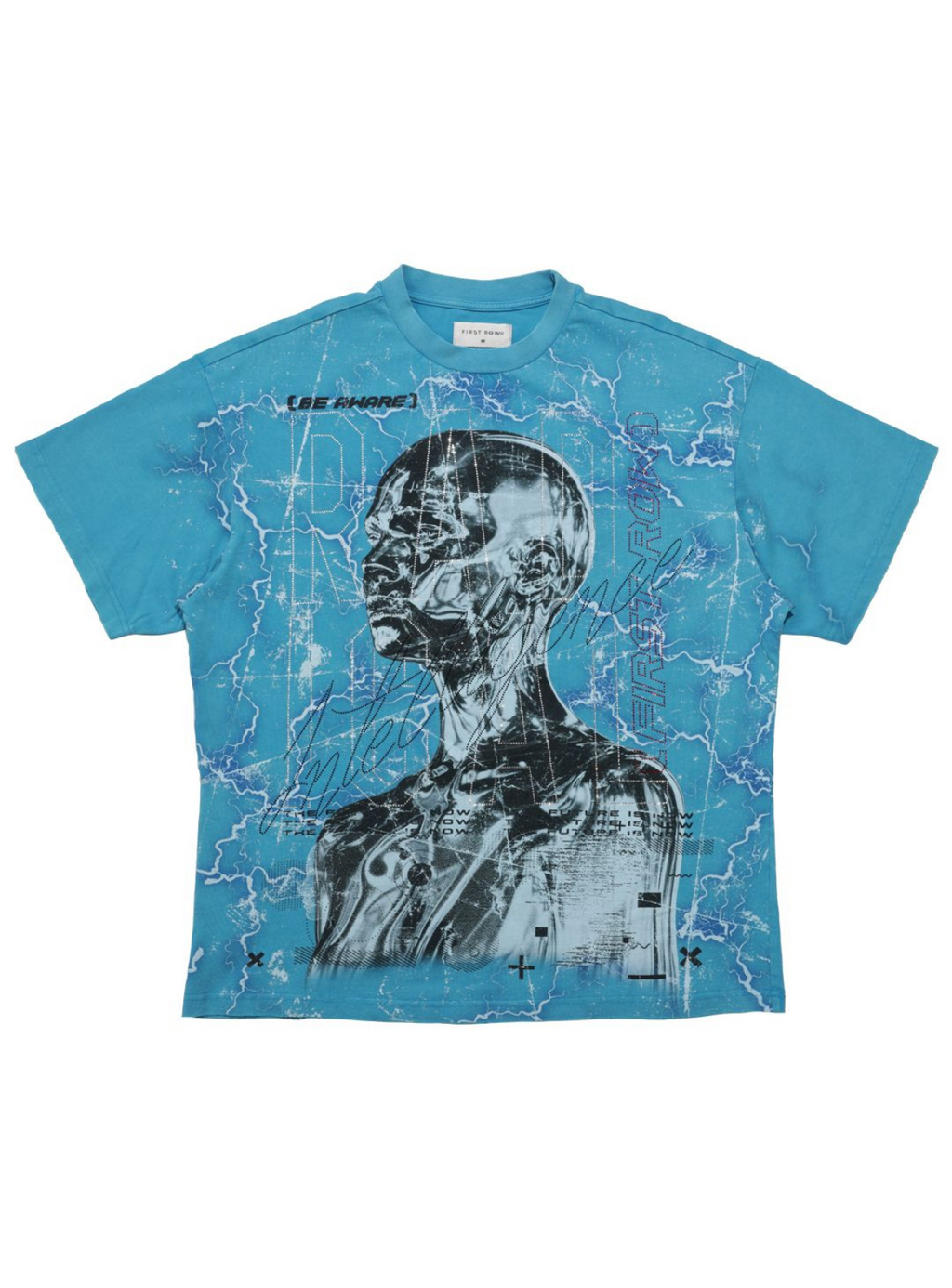 First Row T-Shirt - Radical Inteligence Evolution - Blue - FRT2135