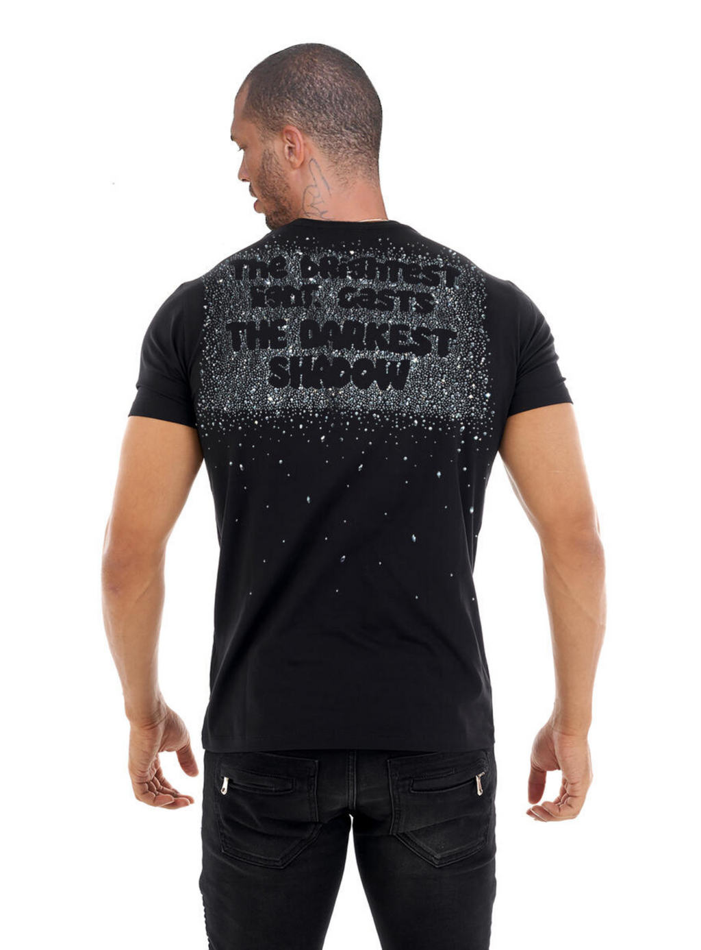 George V T-Shirt - Gold Dust - Black\Silver - GV2707