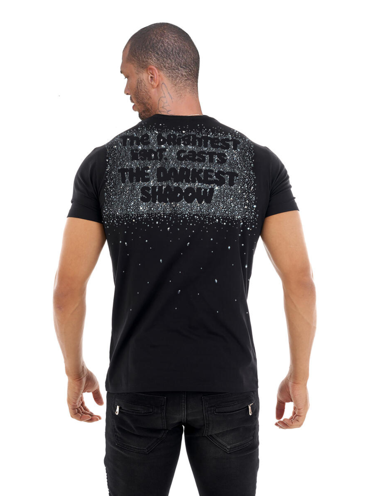 George V T-Shirt - Gold Dust - Black\Silver - GV2707