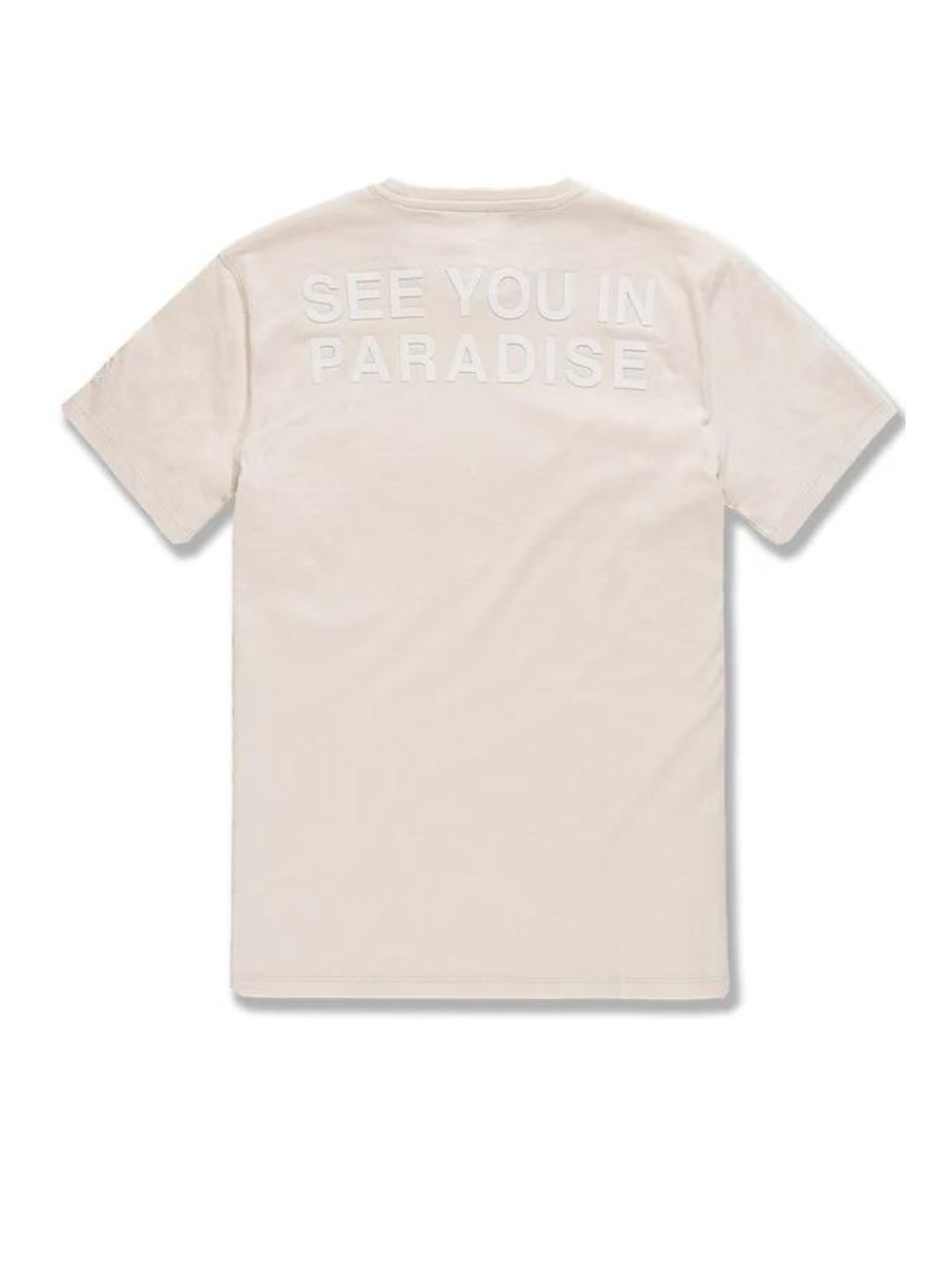 Jordan Craig T-Shirt - See You In Paradise - Bone - 9097A
