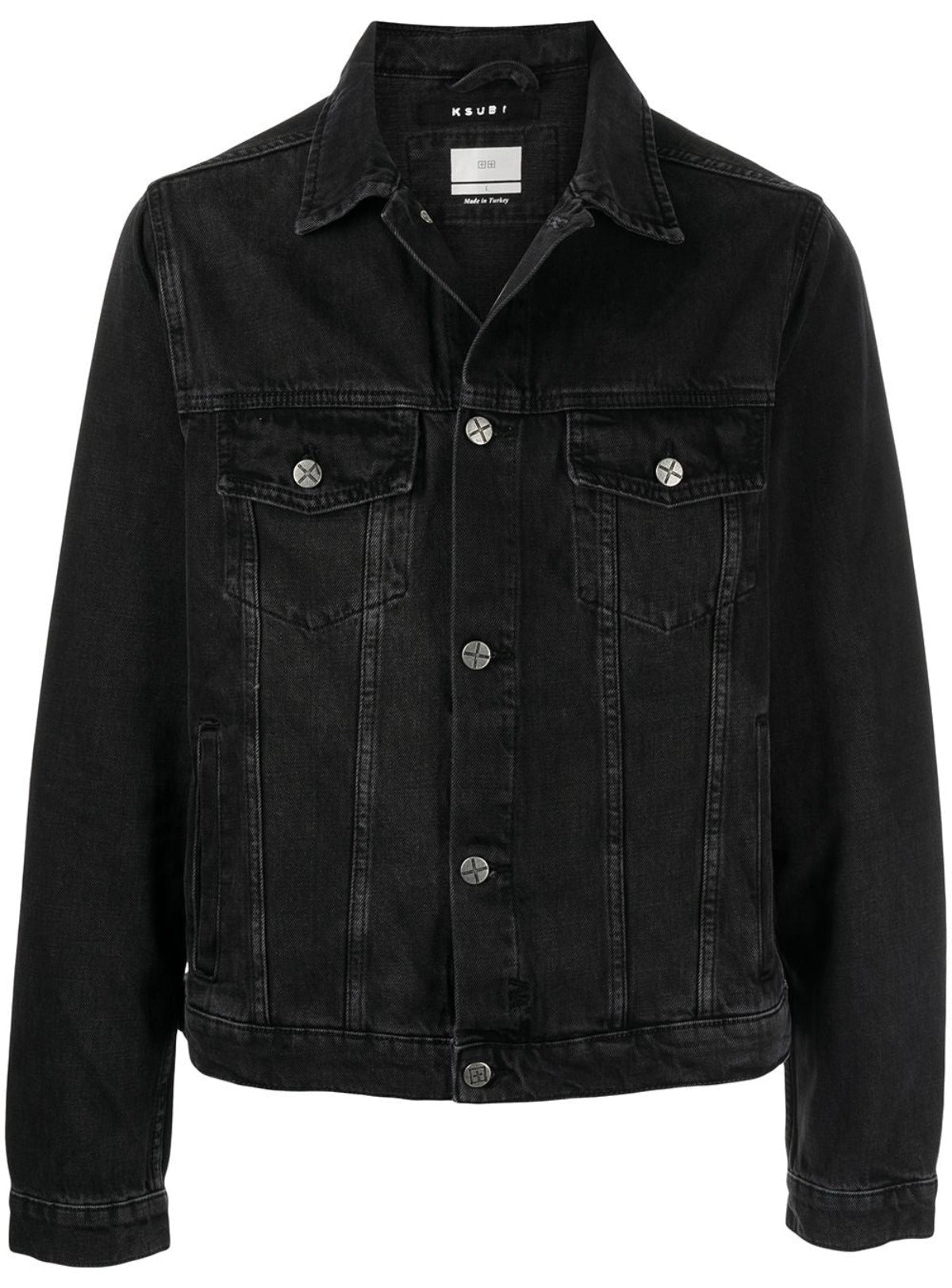Ksubi Jean Jacket - Classic Denim - Black  - 5000007072