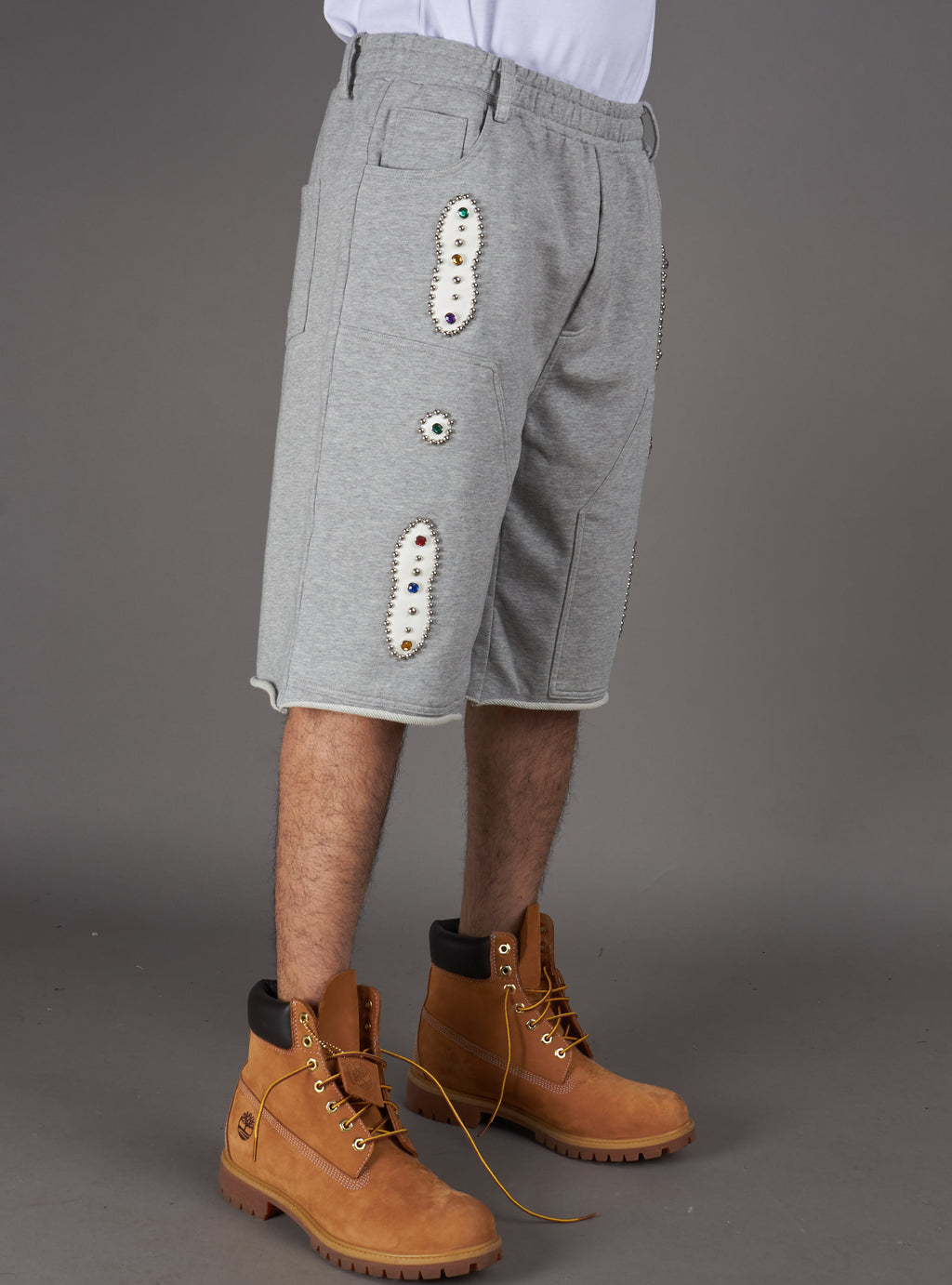 Politics Shorts - Keran - Grey - 644