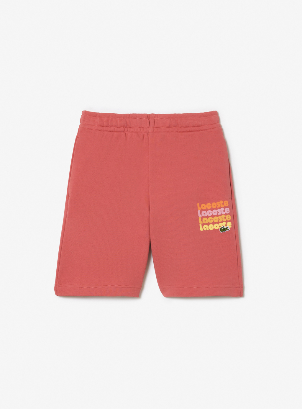 Lacoste Sweatsuit - Kids' Contrast Print Cotton - Pink ZV9 - TJ7971