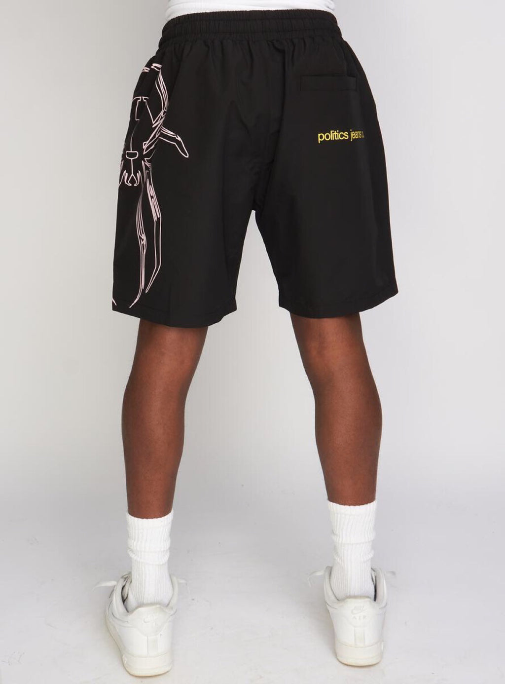Politics Shorts - English - Black - 378