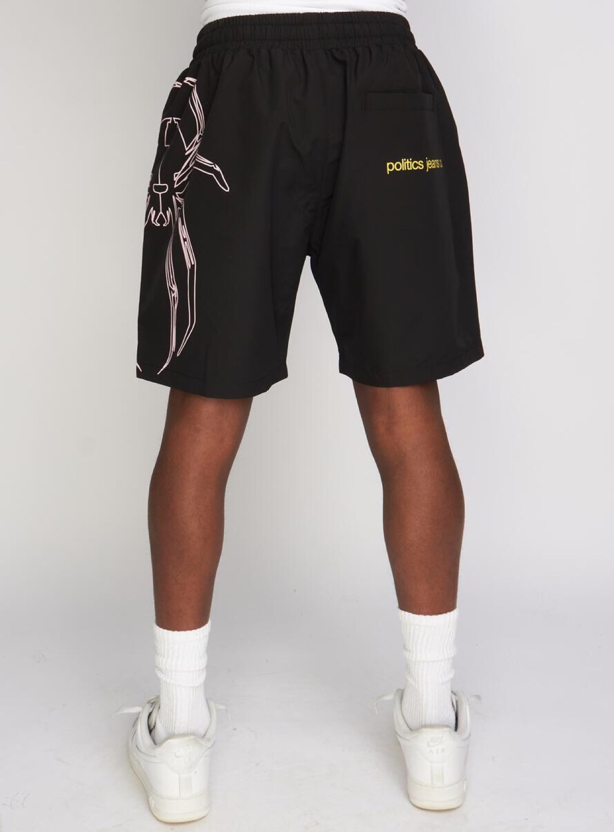 Politics Shorts - English - Black - 378