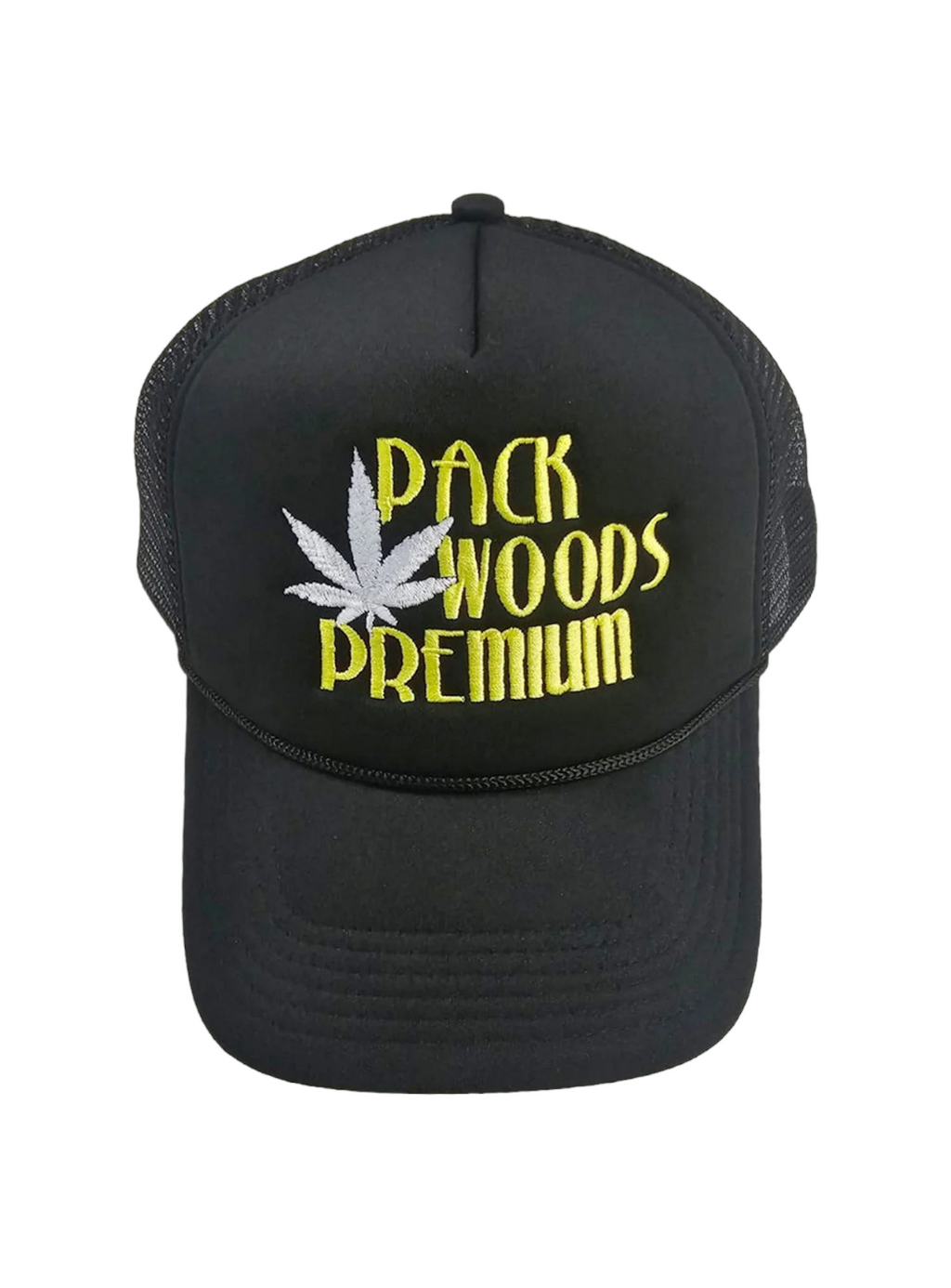 Packwood Hat - Premium Trucker - Black