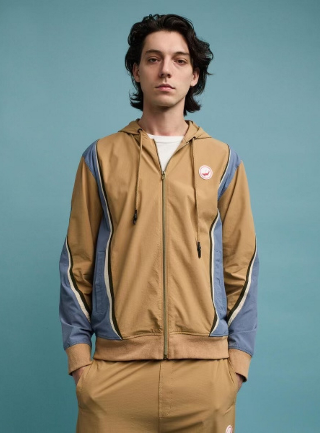 Paterson Jacket - Tiebreaker - Khaki - P64