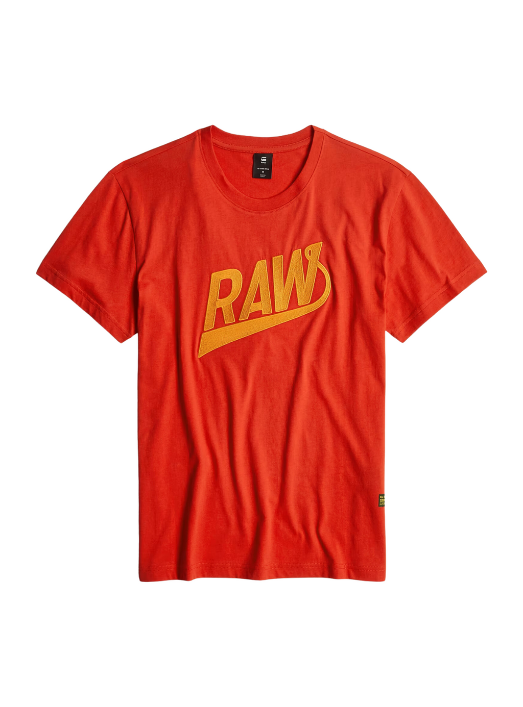 G-Star T-Shirt - Embro Raw Graphic - Bright Flame - D25011
