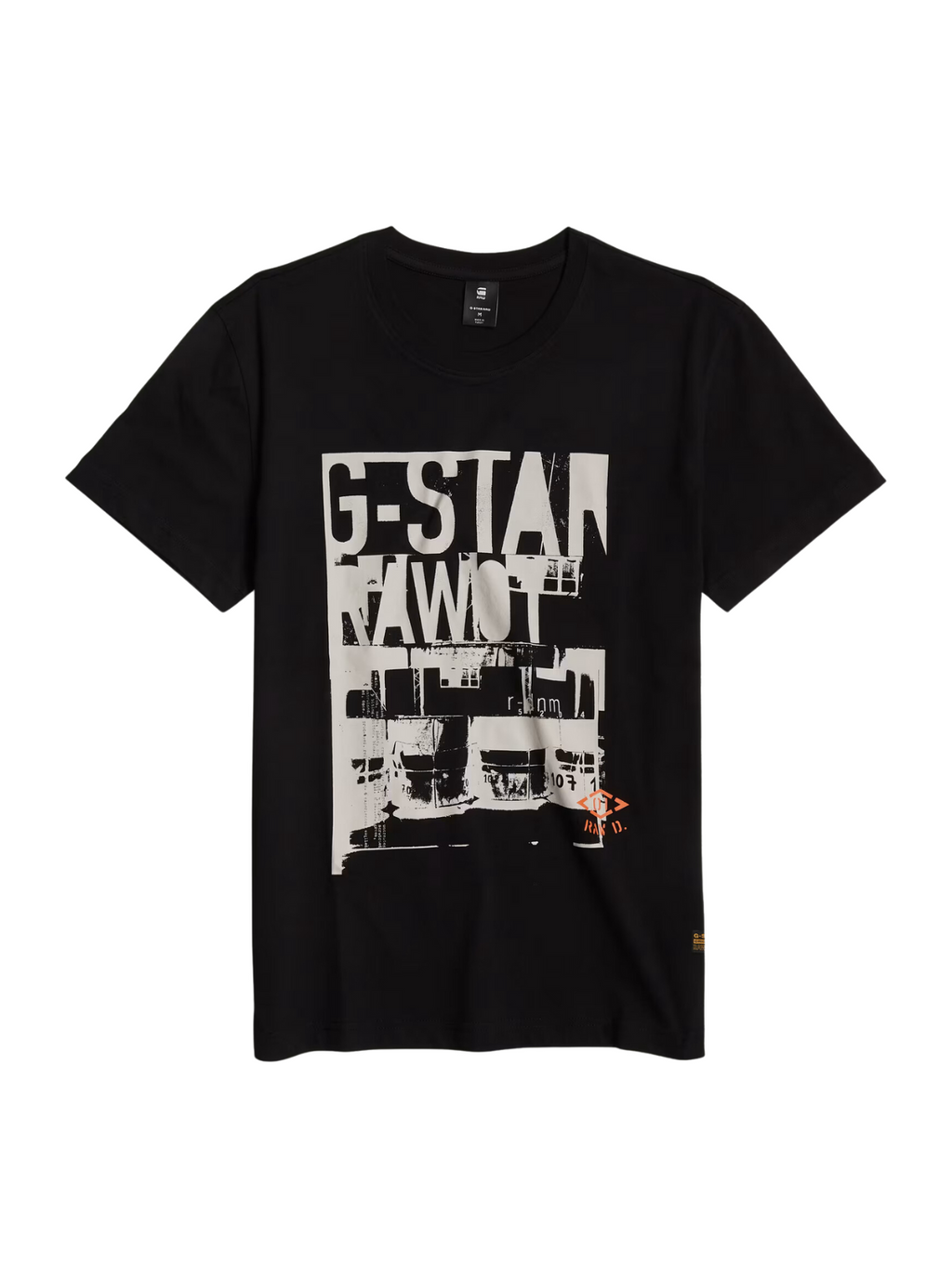G-Star T-Shirt - Underground Graphic - Dark Black - D25013