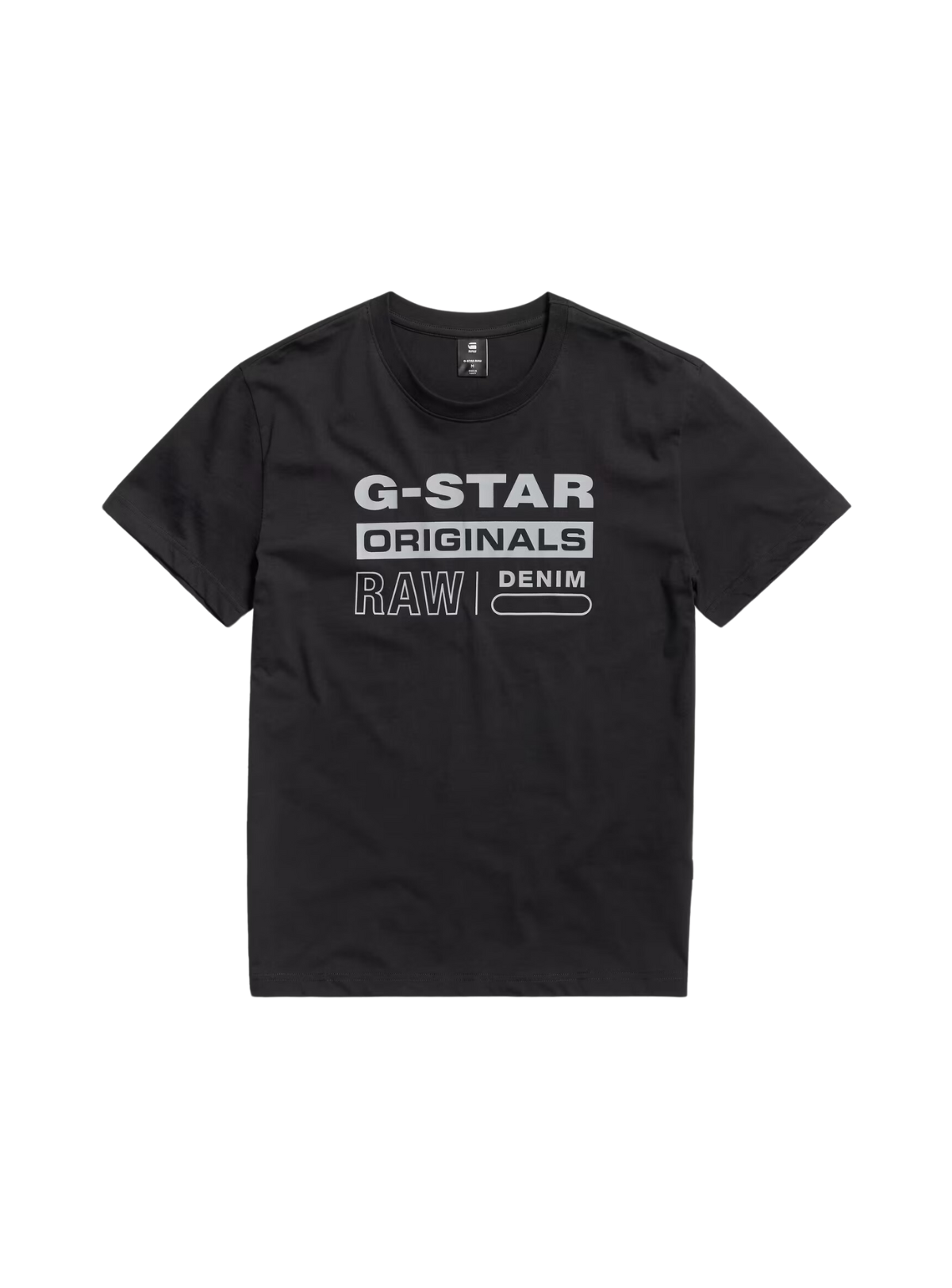 G-Star T-Shirt - Reflective Originals Graphic - Dark Black - D25020