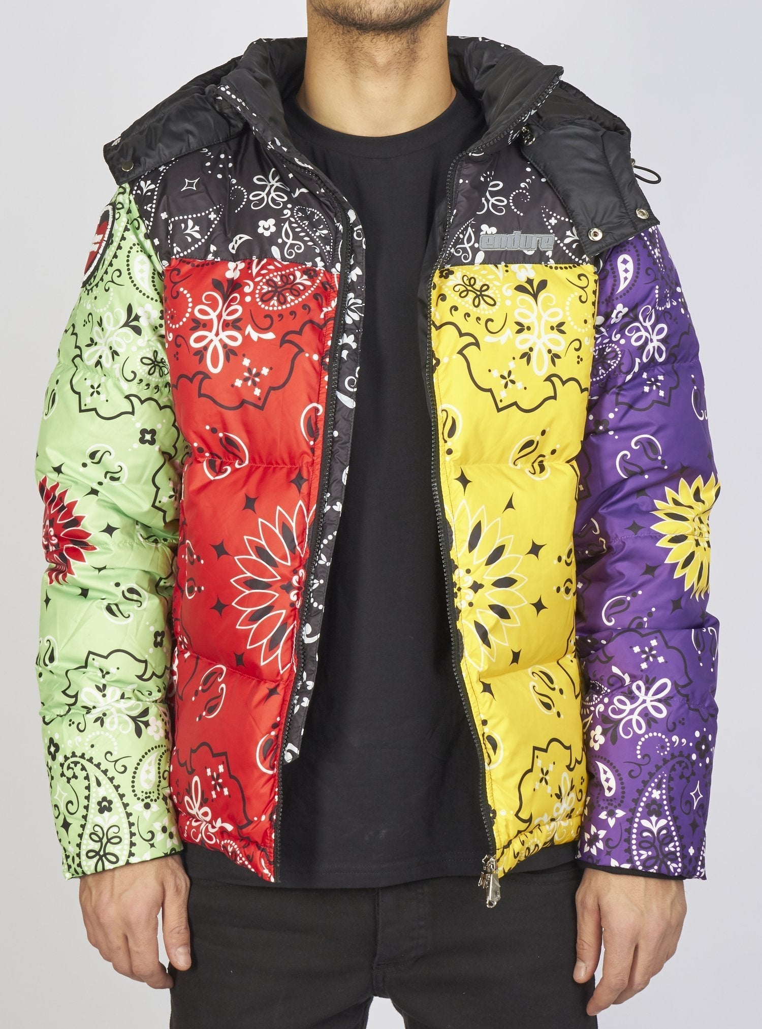 Endure Jacket - Puffer Bandana - Multi - 7015