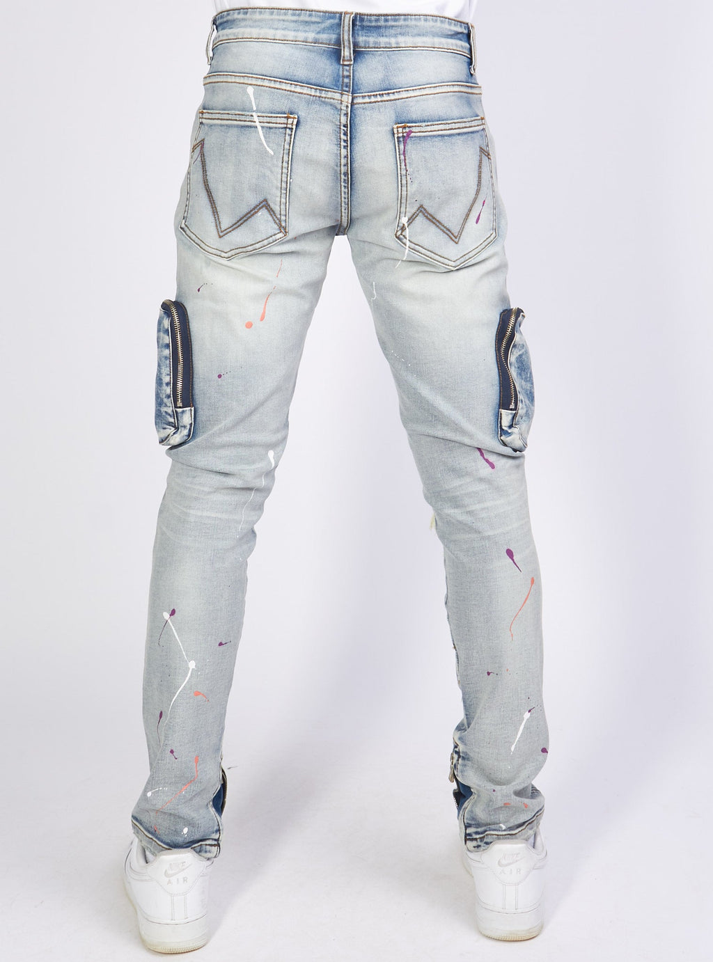 LNL Jeans - Page - Light Blue Acid - 501