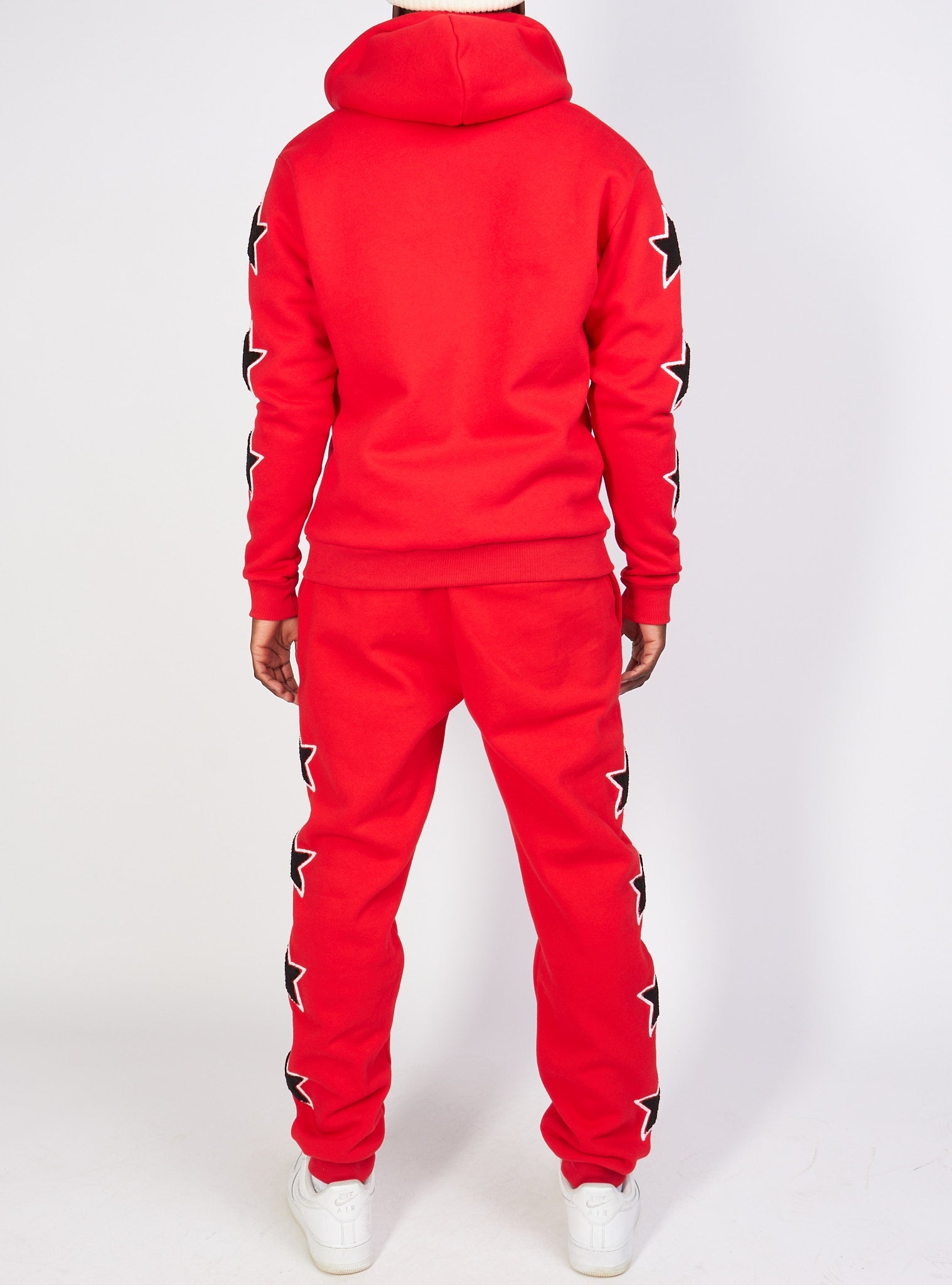LNL Sweatsuit - Star Set - Red - LLSTARSET3503