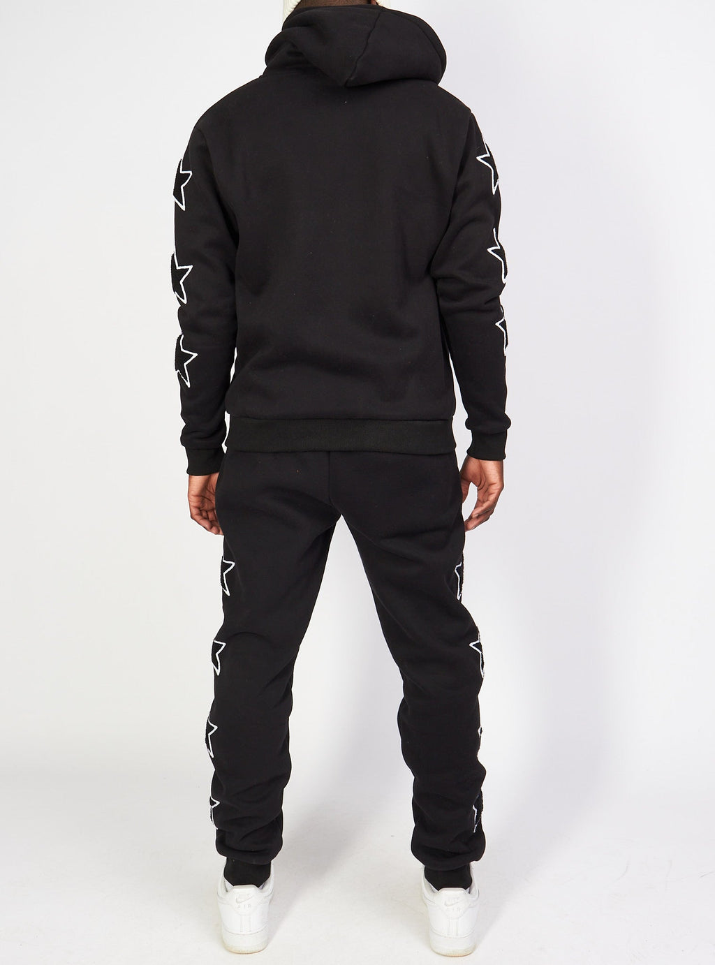 LNL Sweatsuit - Star Set - Black - LLSTARSET3501