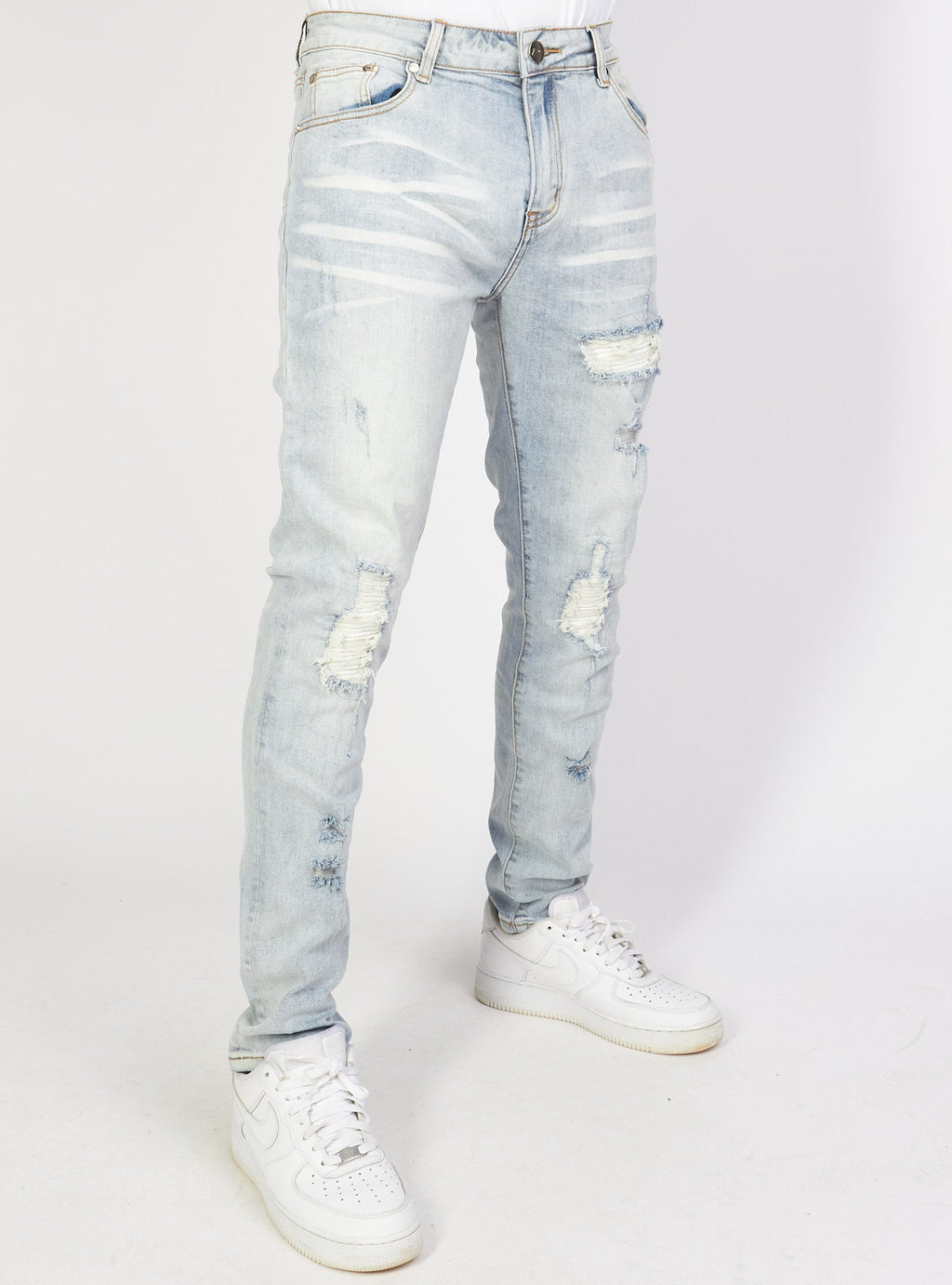 Politics Jeans - Distressed - Light Wash - PLTKS0521624