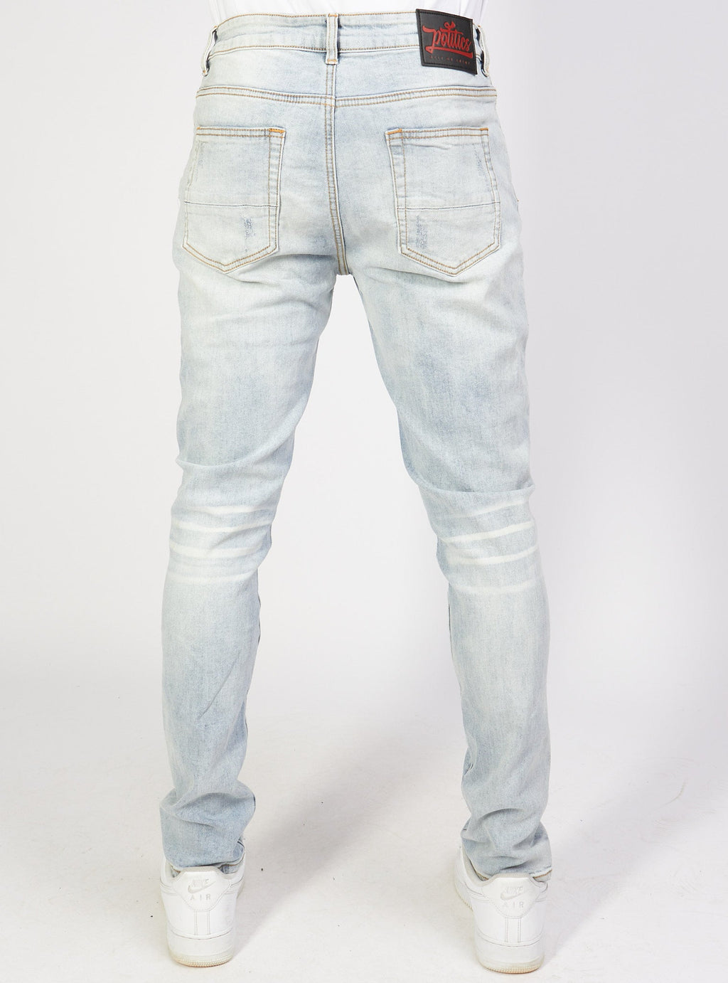 Politics Jeans - Distressed - Light Wash - PLTKS0521624
