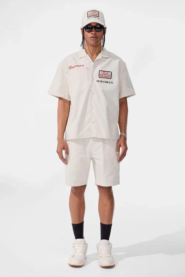 Jordan Craig Shorts - Retro - The Re-Up - Bone - 2051