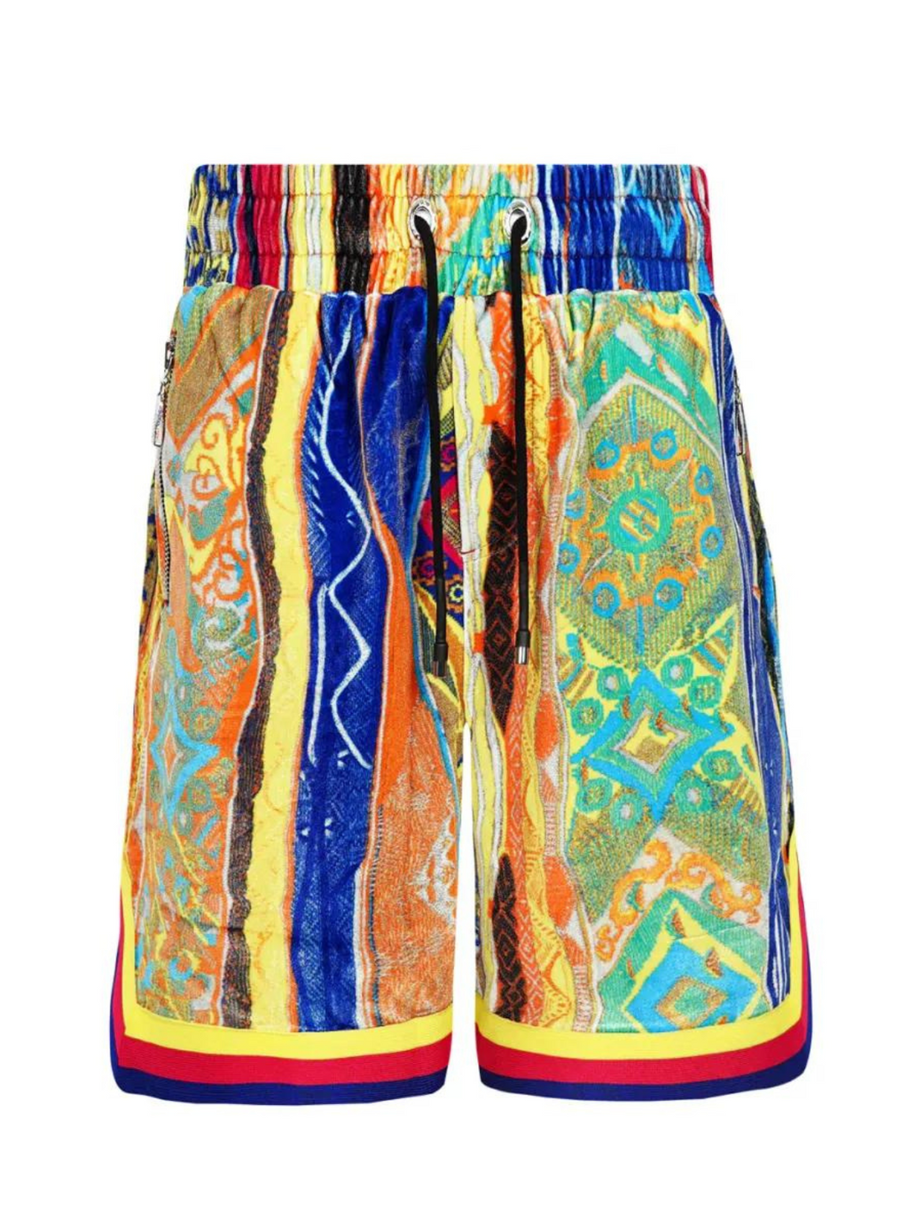 Coogi Shorts - Bali Printed Velvet - Multi - CG-KT-099