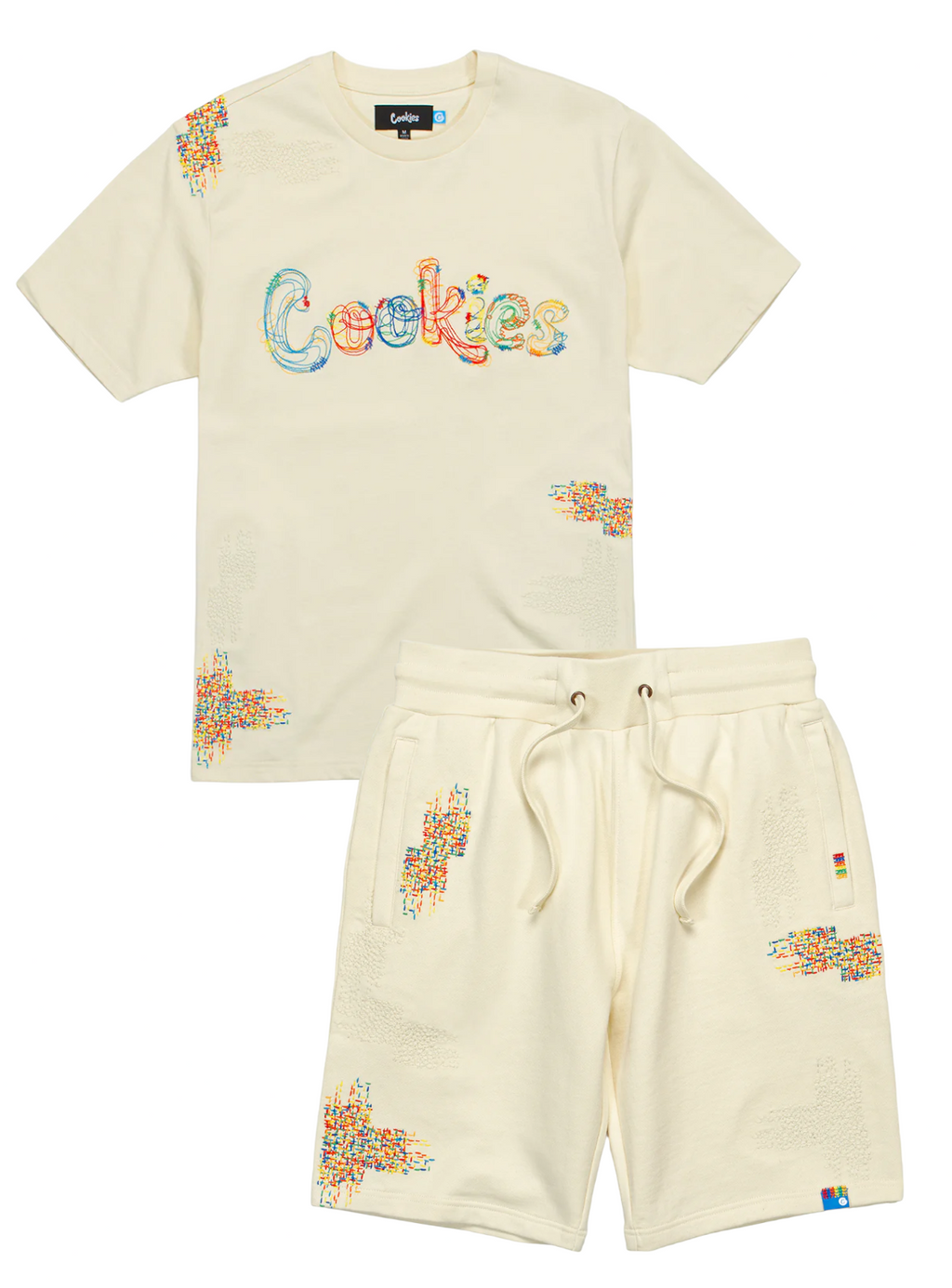 Cookies Short Set - Anthem - Cream