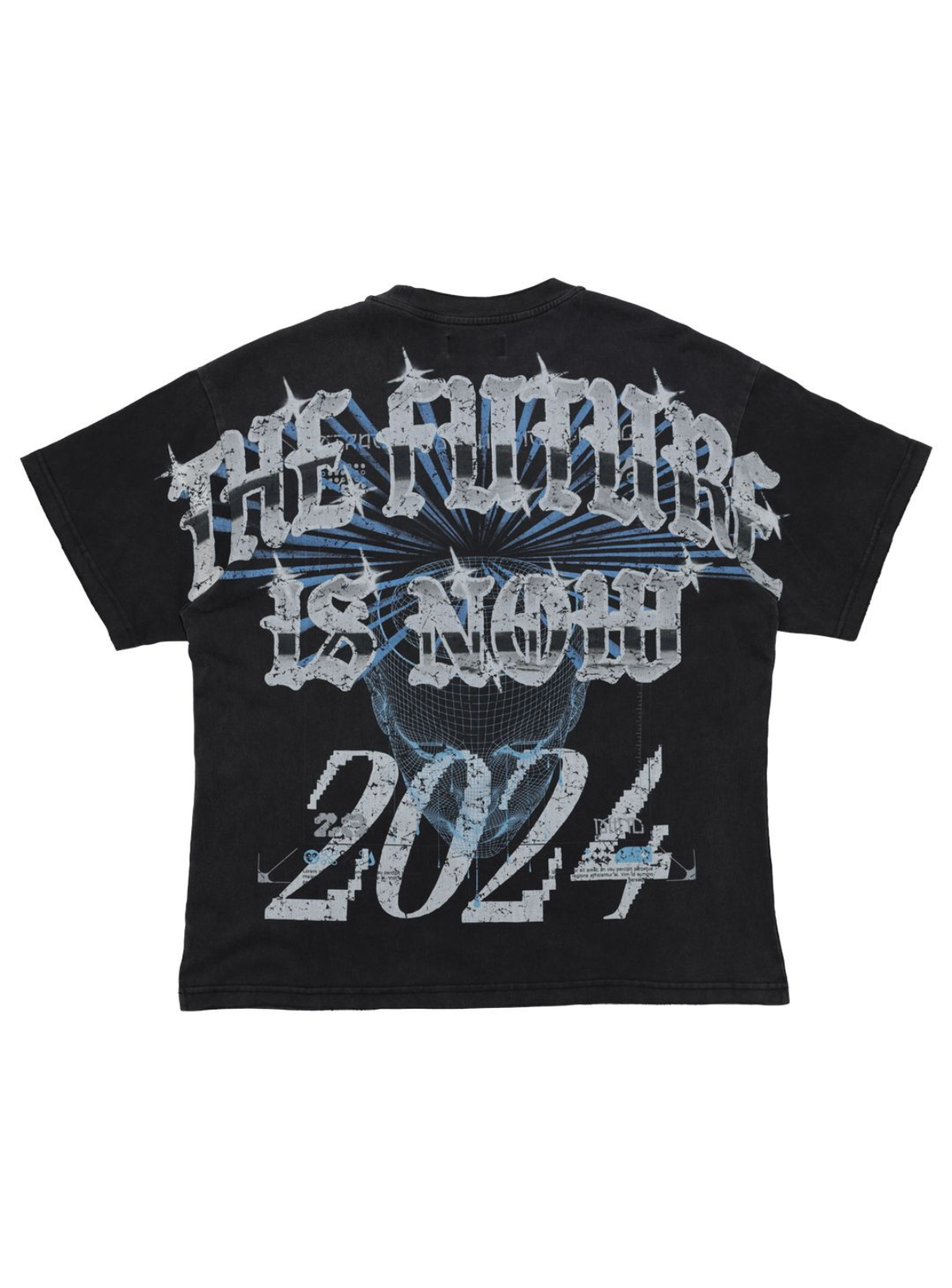 First Row T-Shirt - Radical Inteligence World - Black - FRT2134