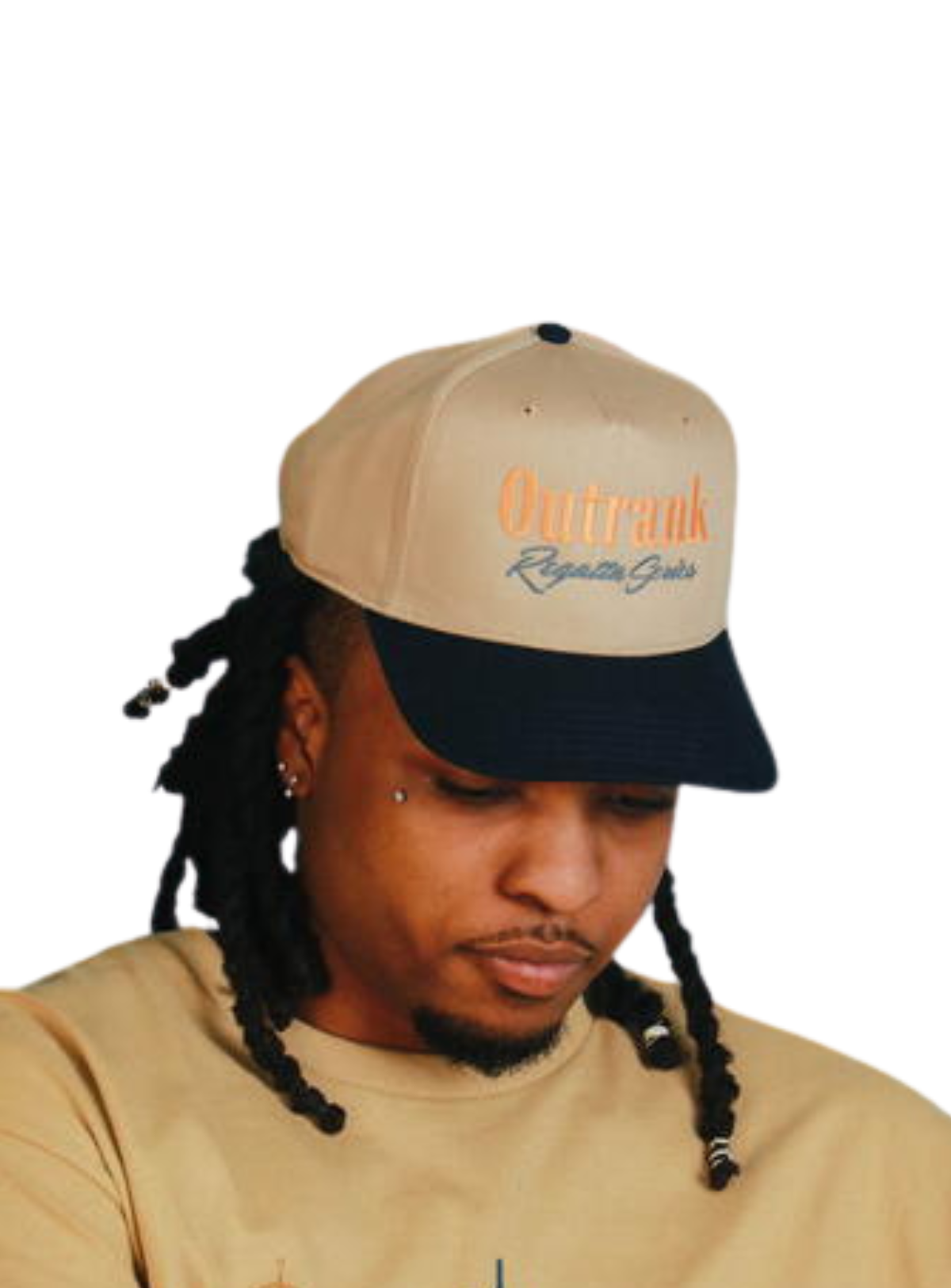 Outrank Hat - Regatta Series Snapback - Khaki - QSH255