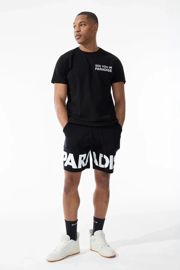 Jordan Craig T-Shirt - Paradise - Black - 2565A