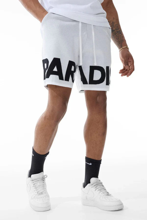 Jordan Craig Shorts - Retro Paradise Knit - Ivory - 2565S