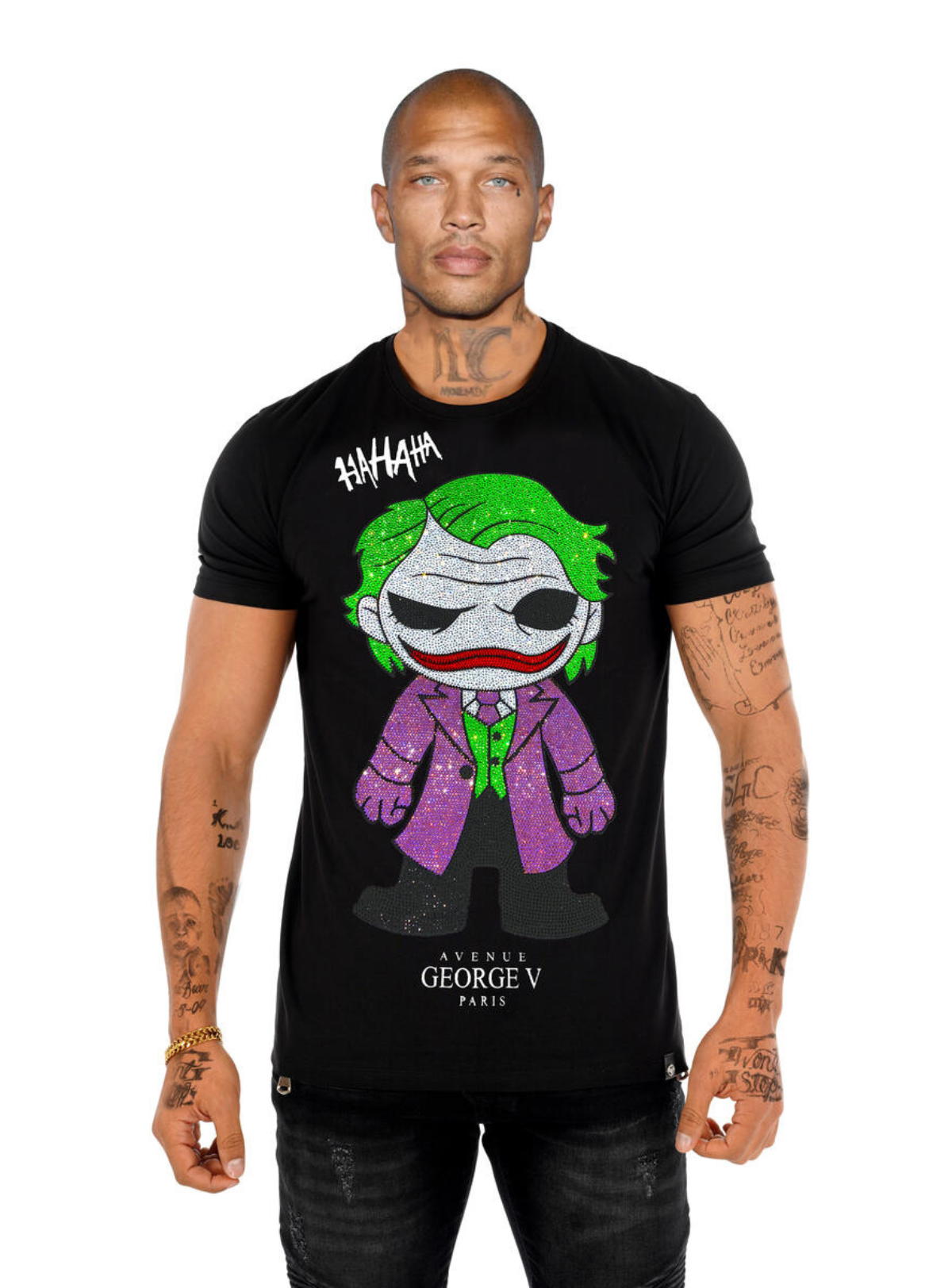 George V T-Shirt - Joker - Black - GV2723