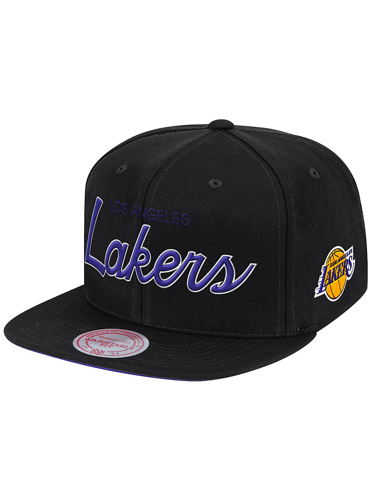 Mitchell & Ness Snapback - Foundation Script LA Lakers - Black - MM19008