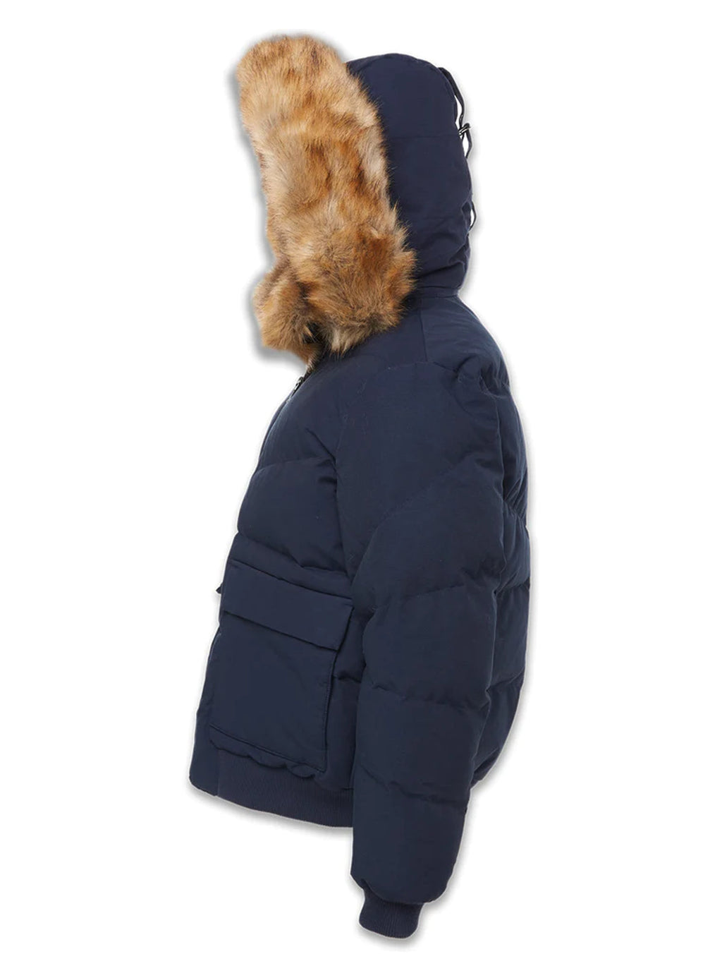 Jordan Craig Jacket - Canvas Puffer - Navy - 91541