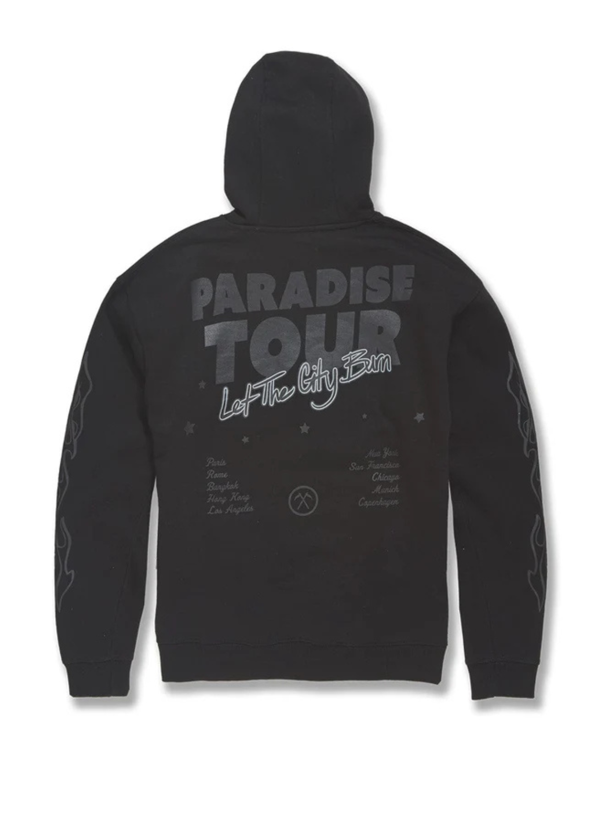 Jordan Craig Hoodie - Paradise Tour - Noir - 8241H