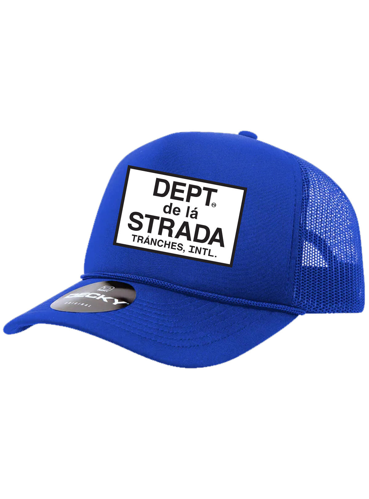 Pg Apparel Hat - Strada Trucker - Royal Blue - STDA200
