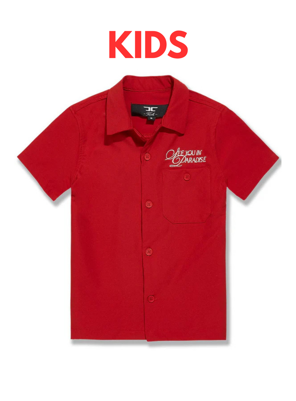 Jordan Craig T-Shirt - Kids Oakland Mechanic - Red - 2061