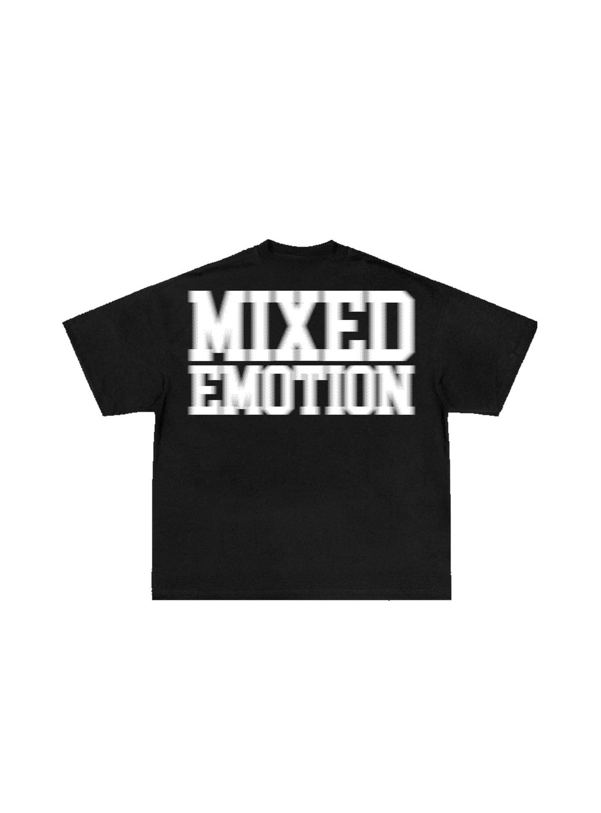 Mixed Emotion T-Shirt - Blur - Black