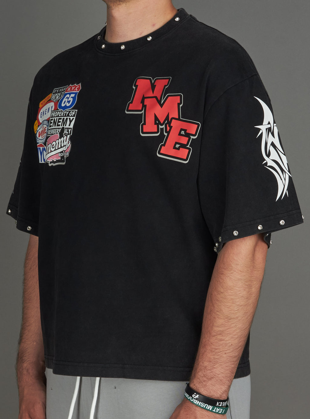 NME T-Shirt - Byron - Black - 316