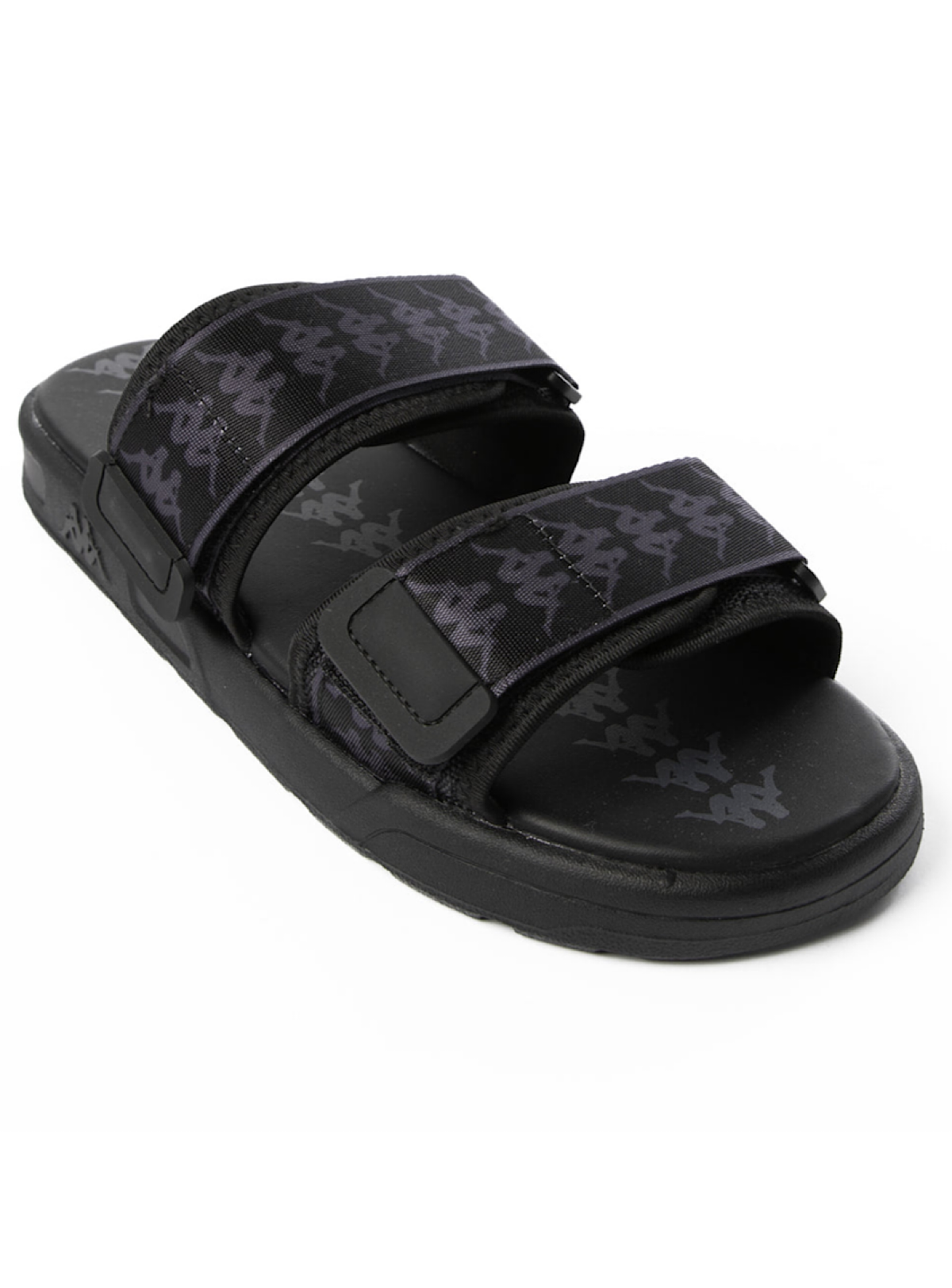 Kappa Slides - 222 Banda Aster 1 - Black-DK Charcoal