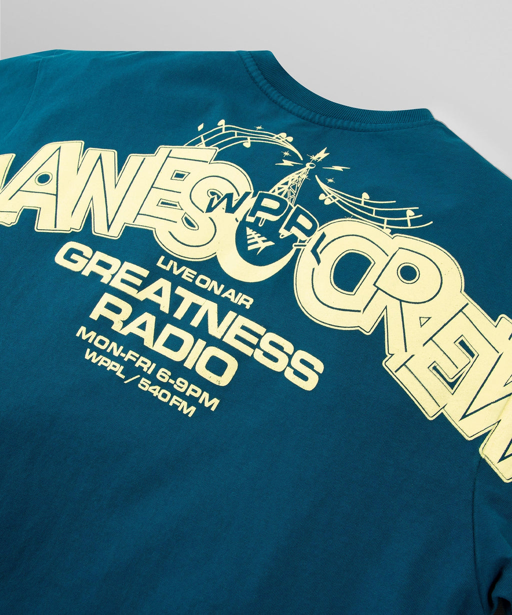 Paper Plane T-Shirt - Deep Lagoon - 200221