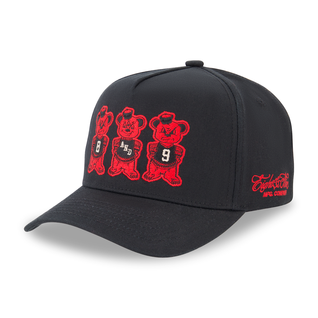 8&9 Hat - 3 Bears Snapback