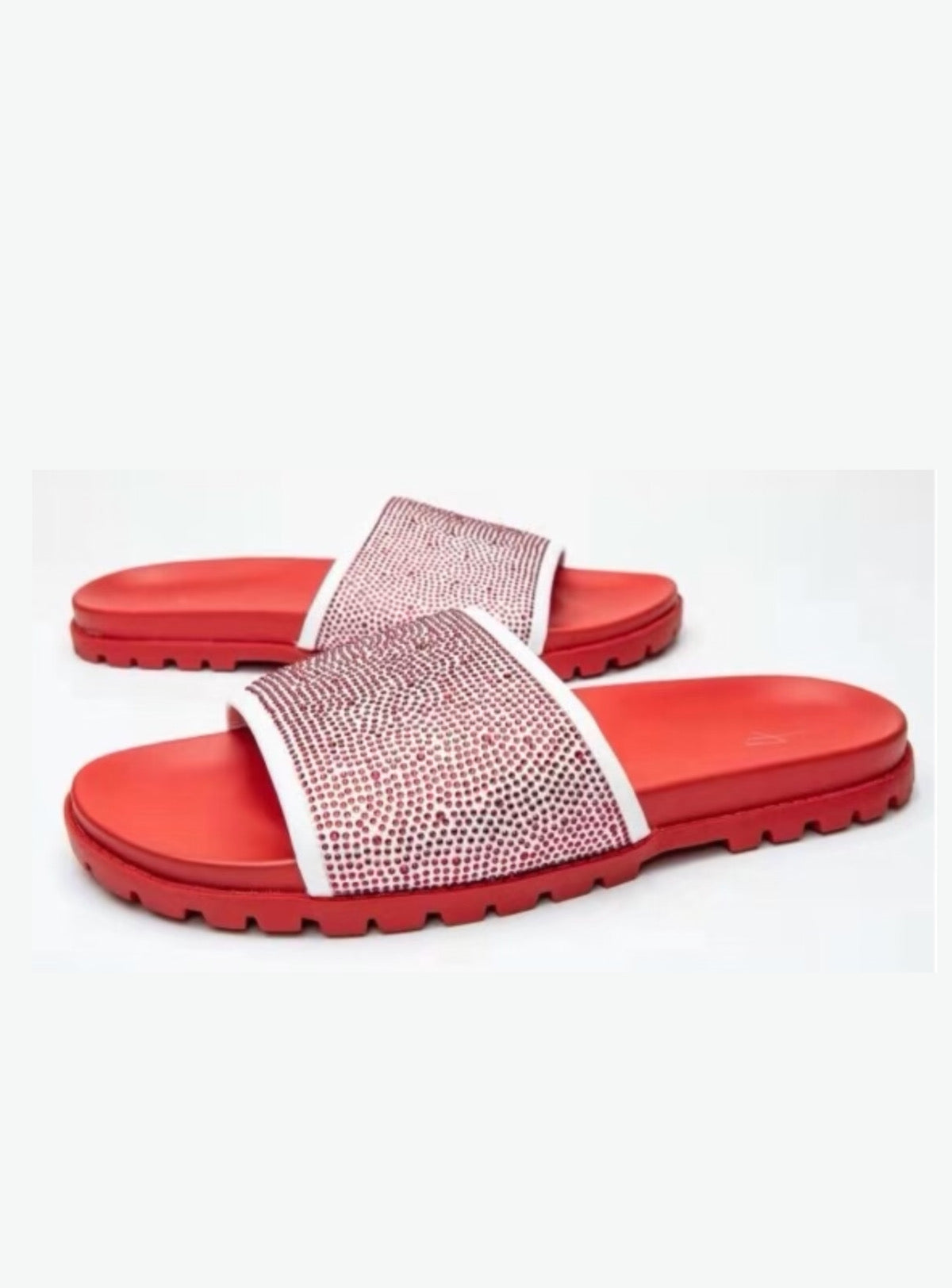 DNA Slides - Red And White - SL07